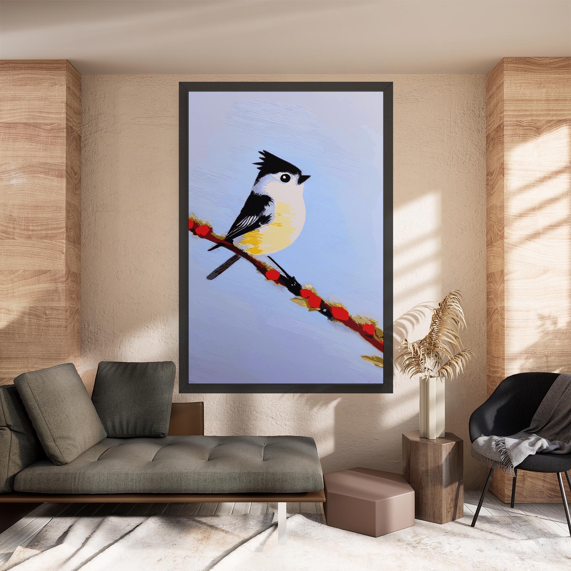 Tablou Canvas Bird Painting mockup 8