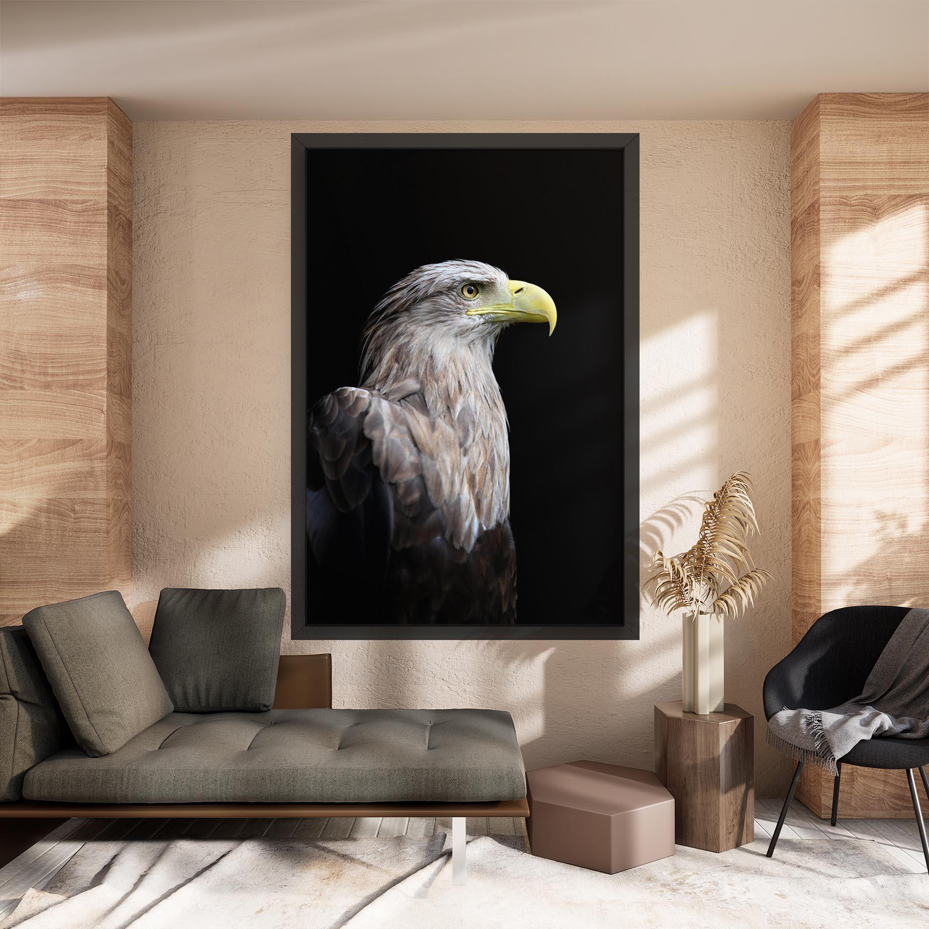 Tablou Canvas Close Up Eagle mockup 8