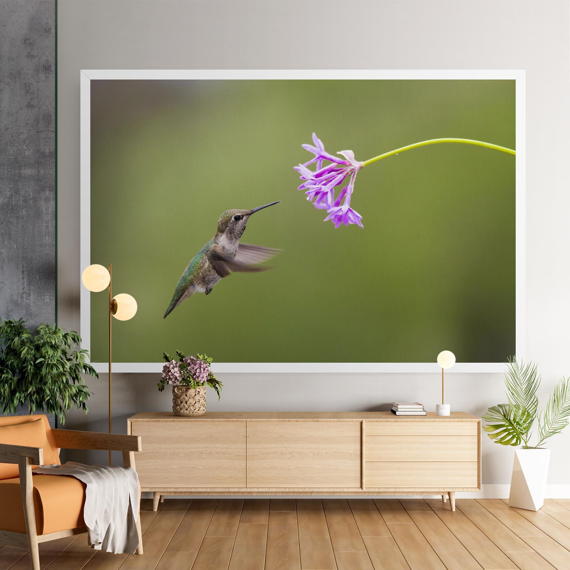 Tablou Canvas Cute Hummingbird mockup 9