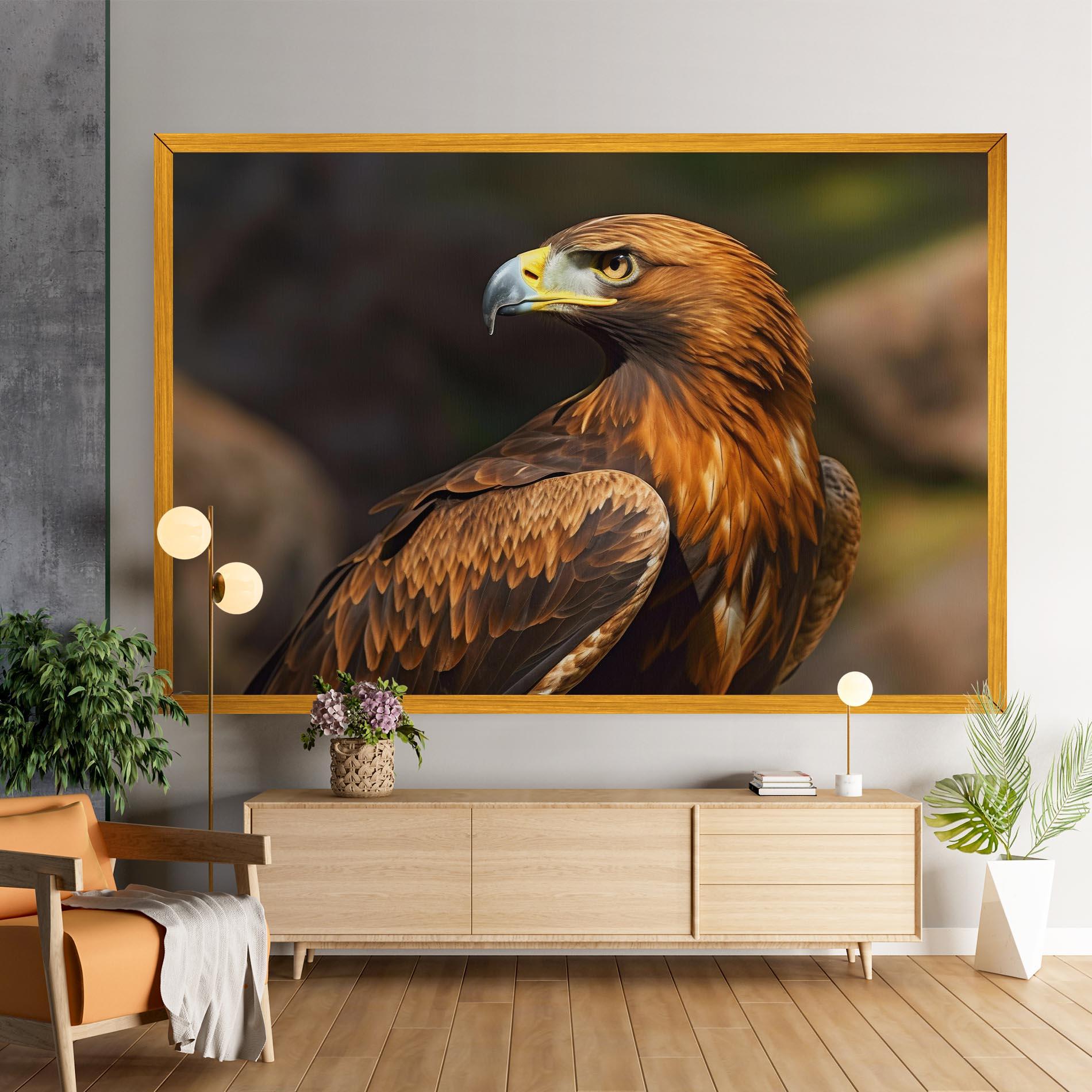 Tablou Canvas Brown Eagle mockup 9