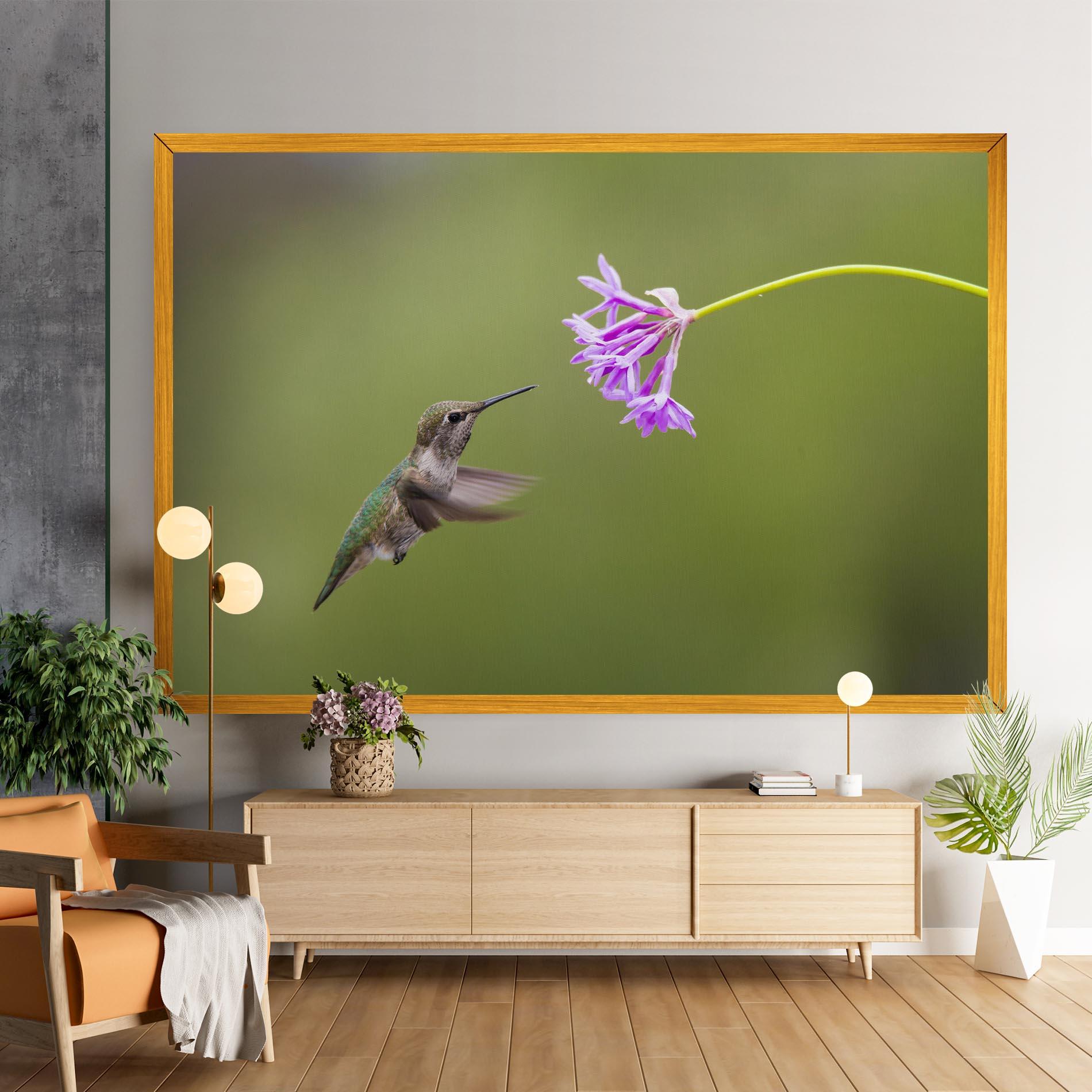 Tablou Canvas Cute Hummingbird mockup 9