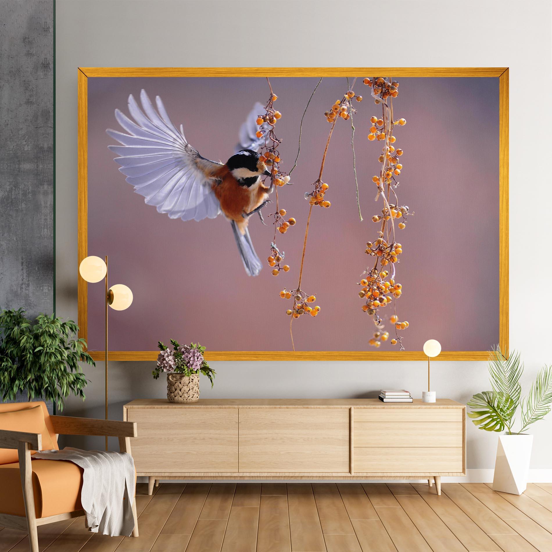 Tablou Canvas Woodpecker mockup 9