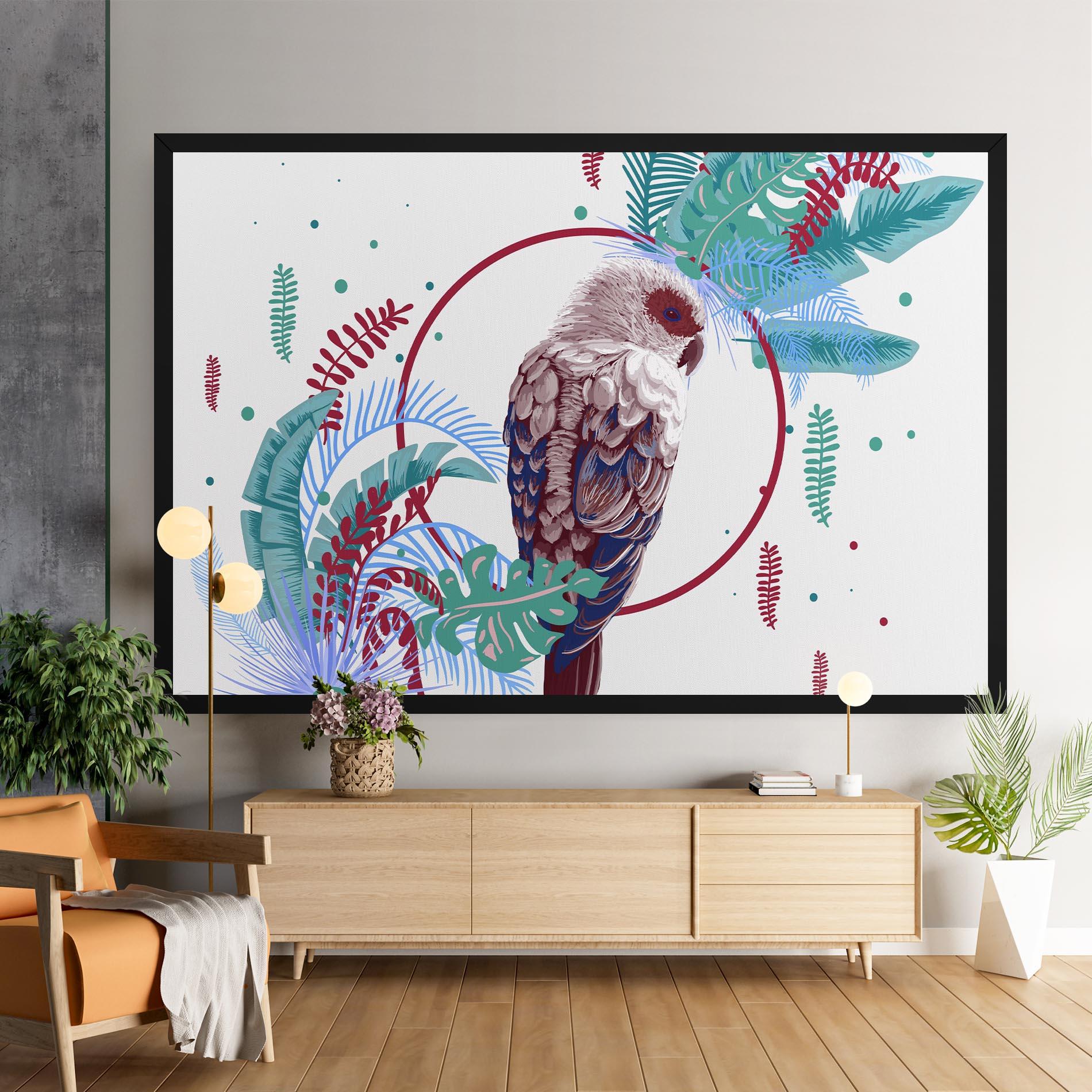 Tablou Canvas Bright Bird mockup 9