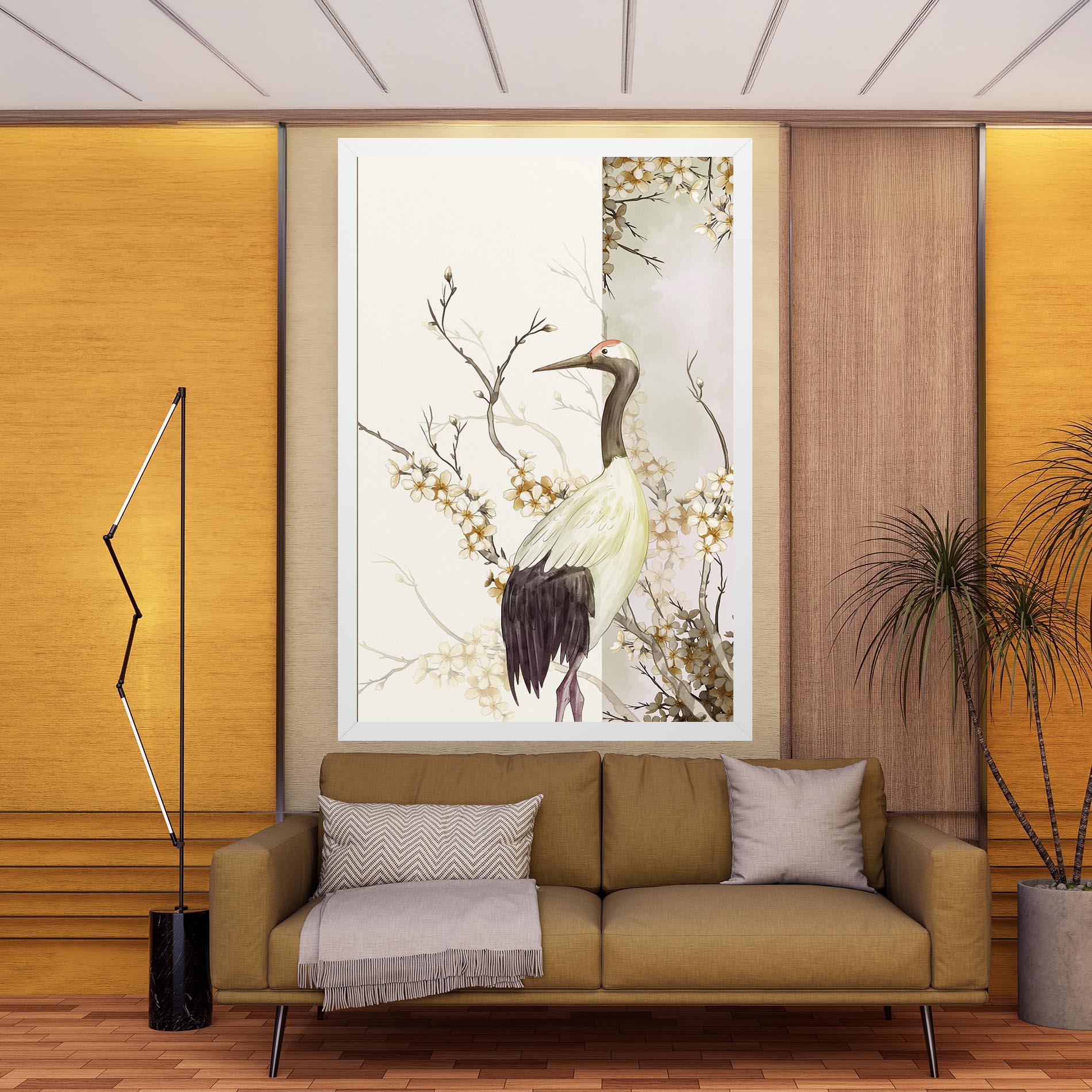 Tablou Canvas Asian Bird mockup 9