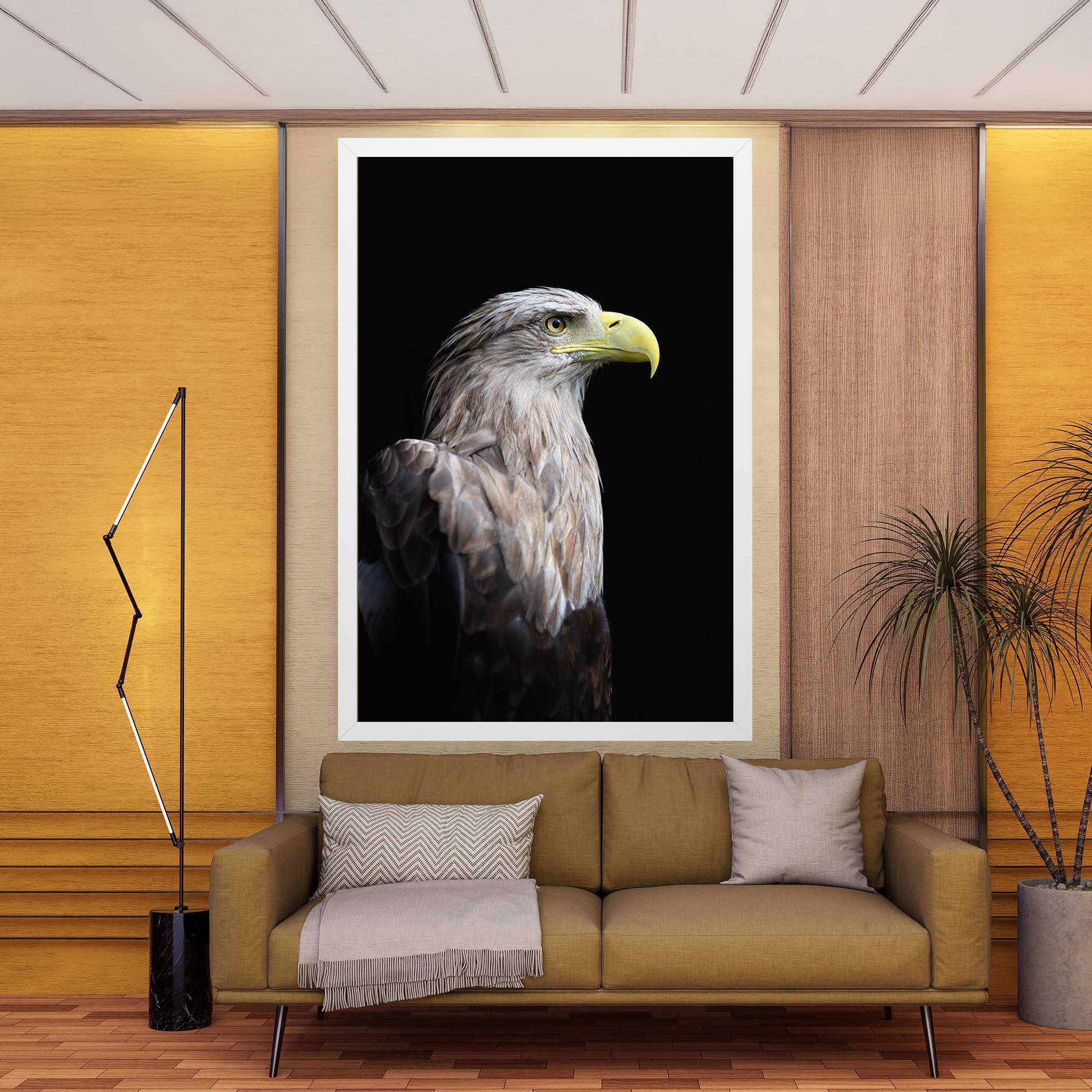 Tablou Canvas Close Up Eagle mockup 9