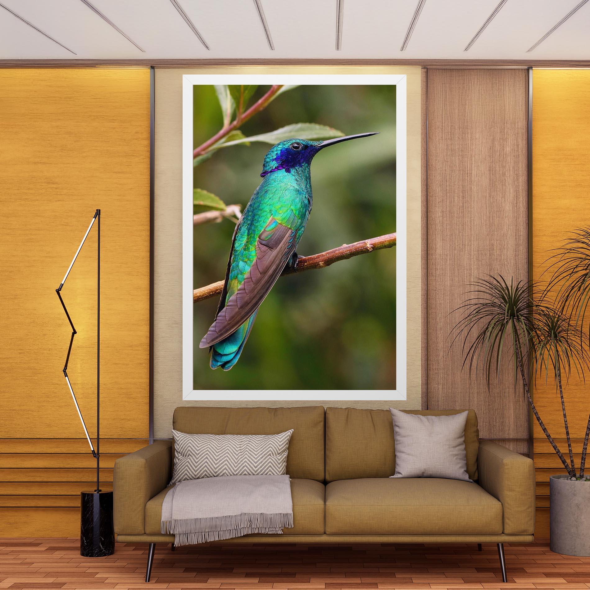 Tablou Canvas Green Bird mockup 9