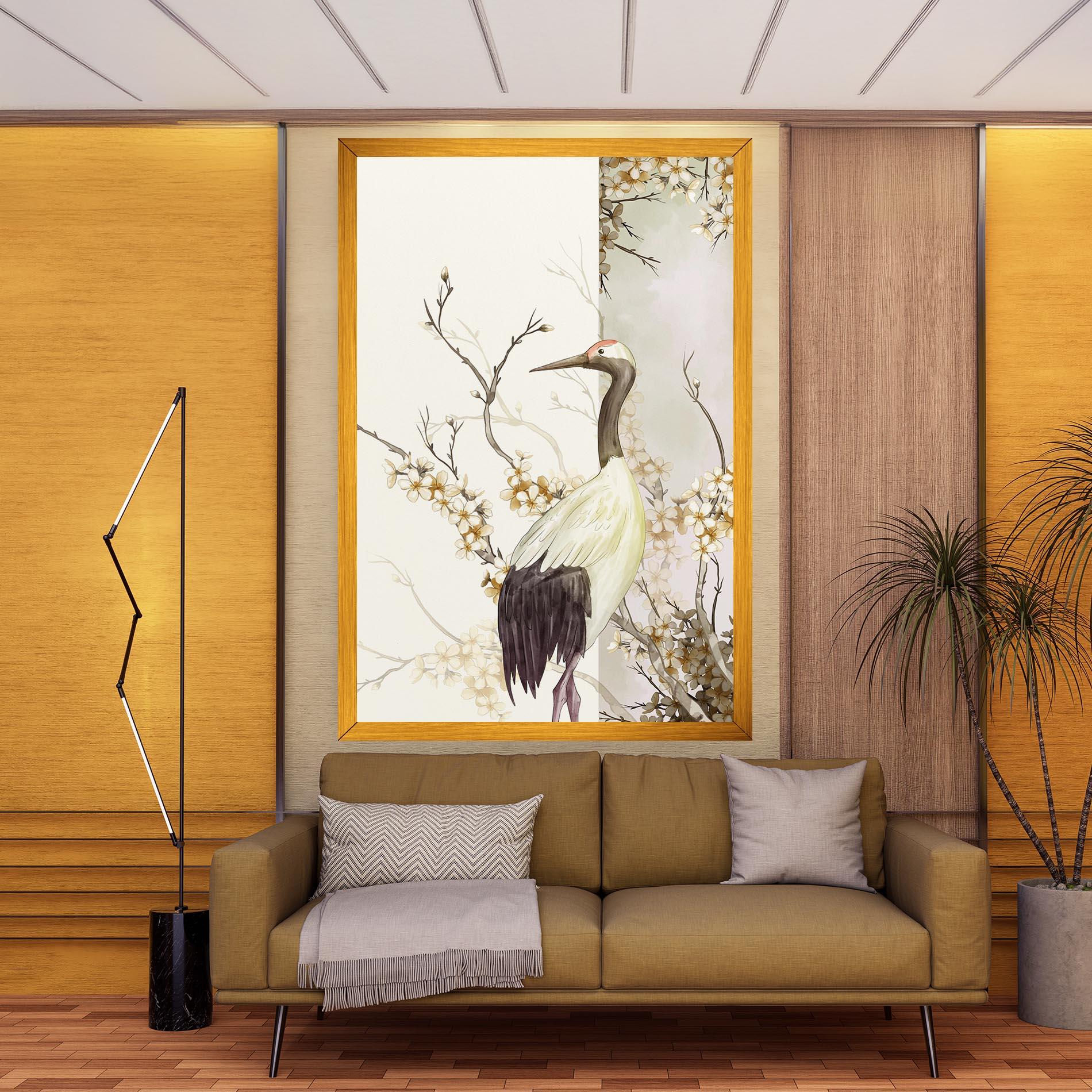 Tablou Canvas Asian Bird mockup 9