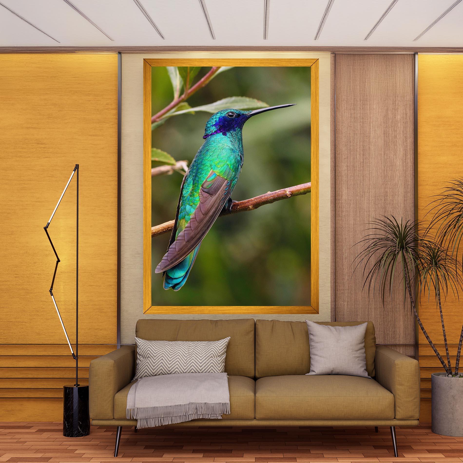 Tablou Canvas Green Bird mockup 9