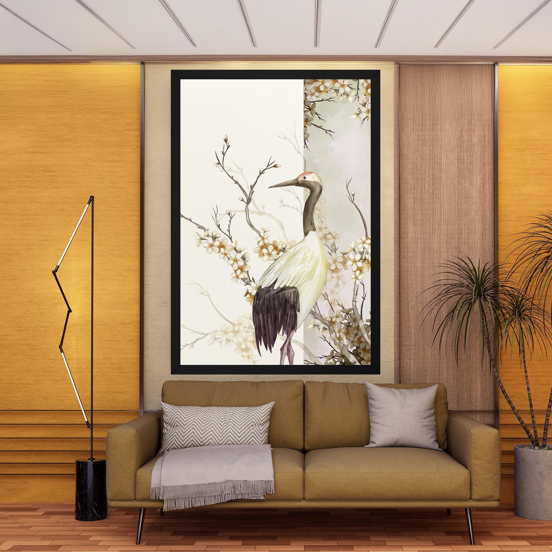 Tablou Canvas Asian Bird mockup 9