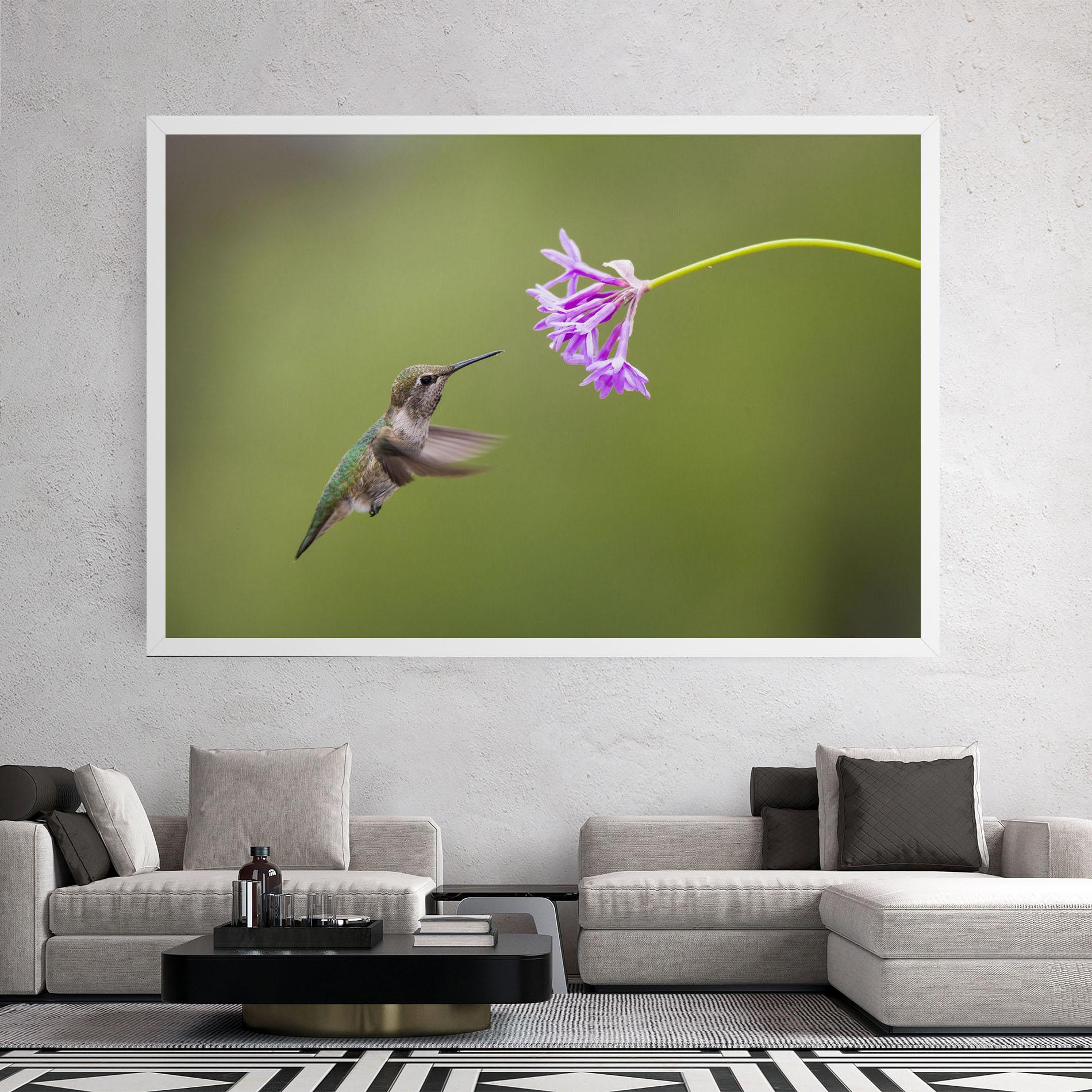 Tablou Canvas Cute Hummingbird mockup 2