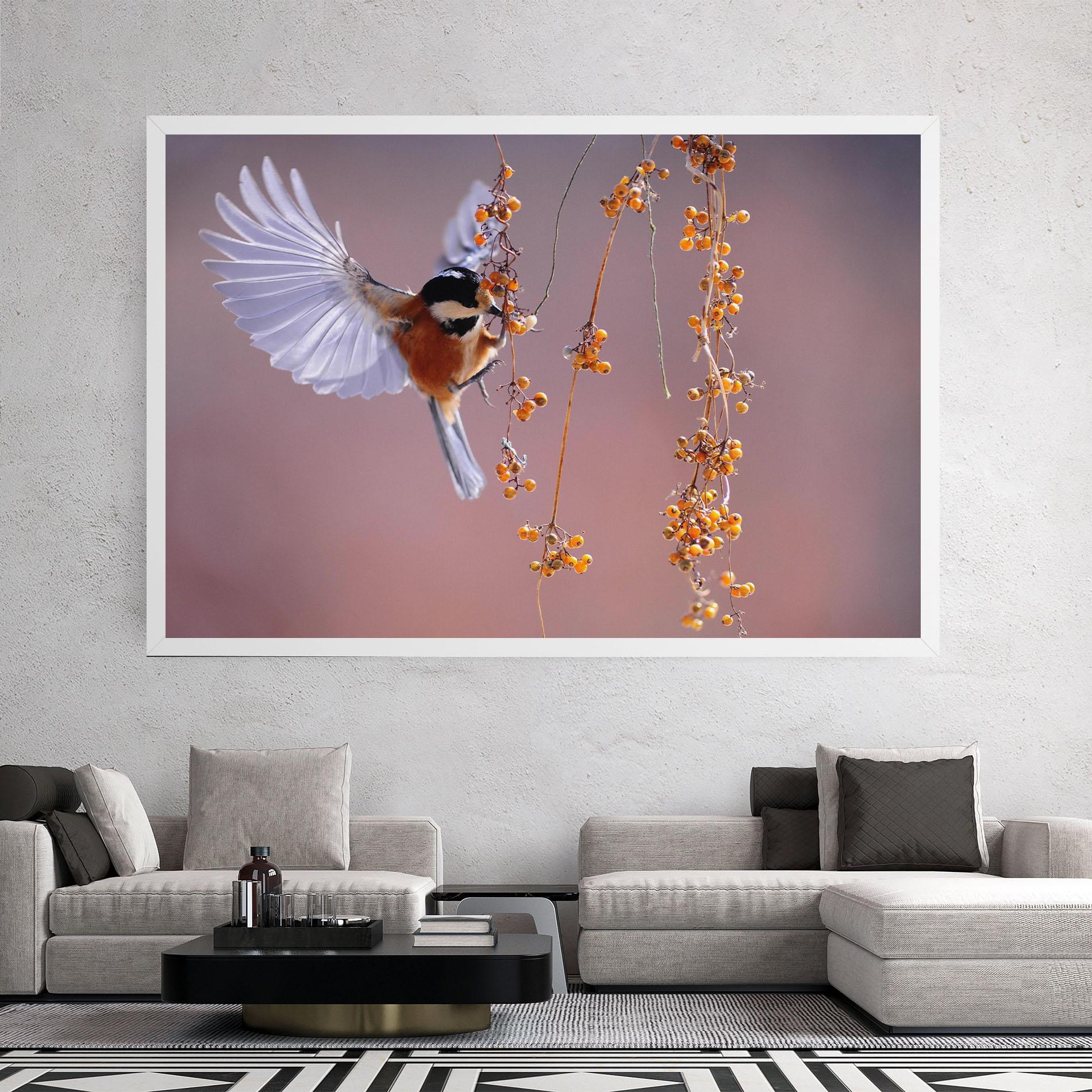 Tablou Canvas Woodpecker mockup 2