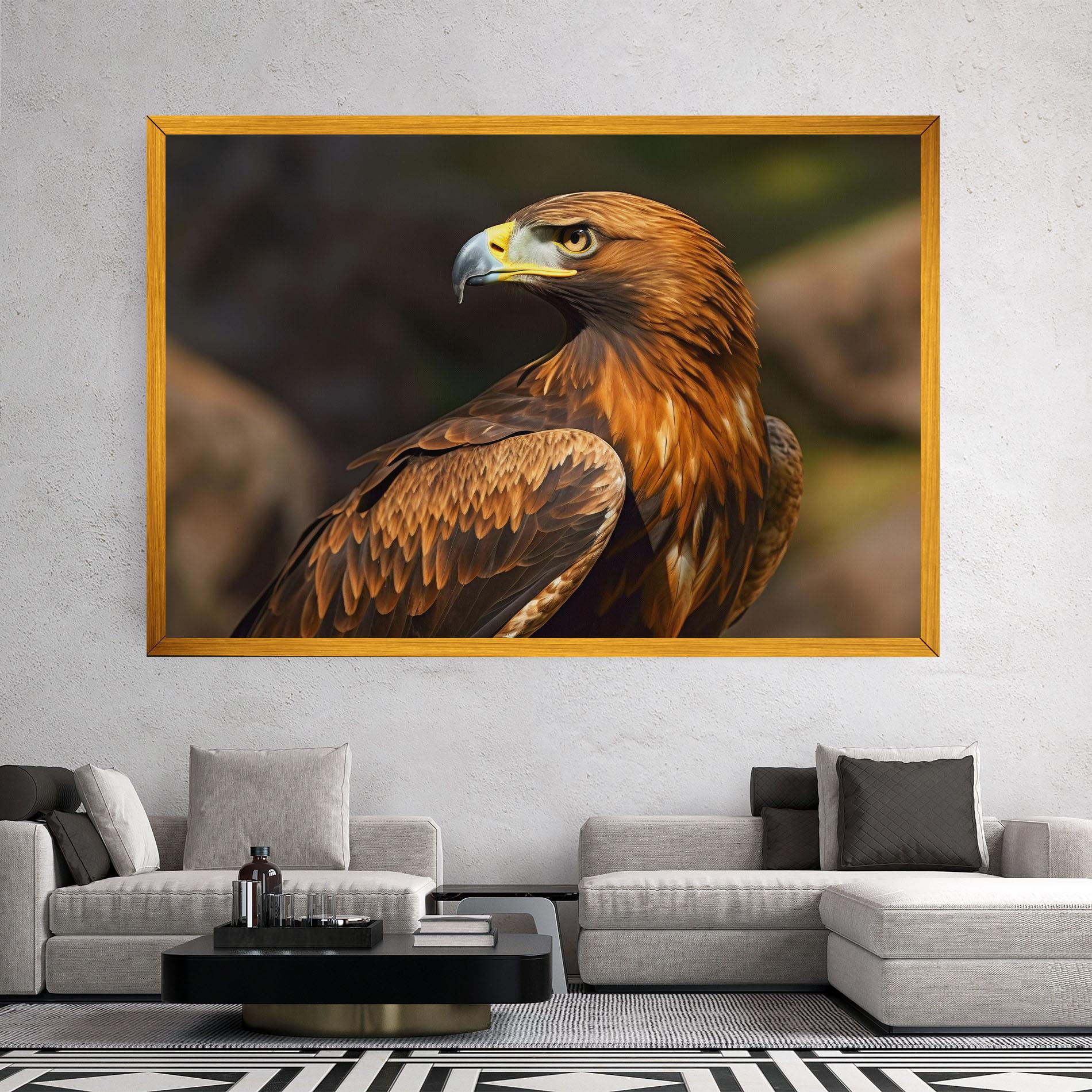 Tablou Canvas Brown Eagle mockup 2