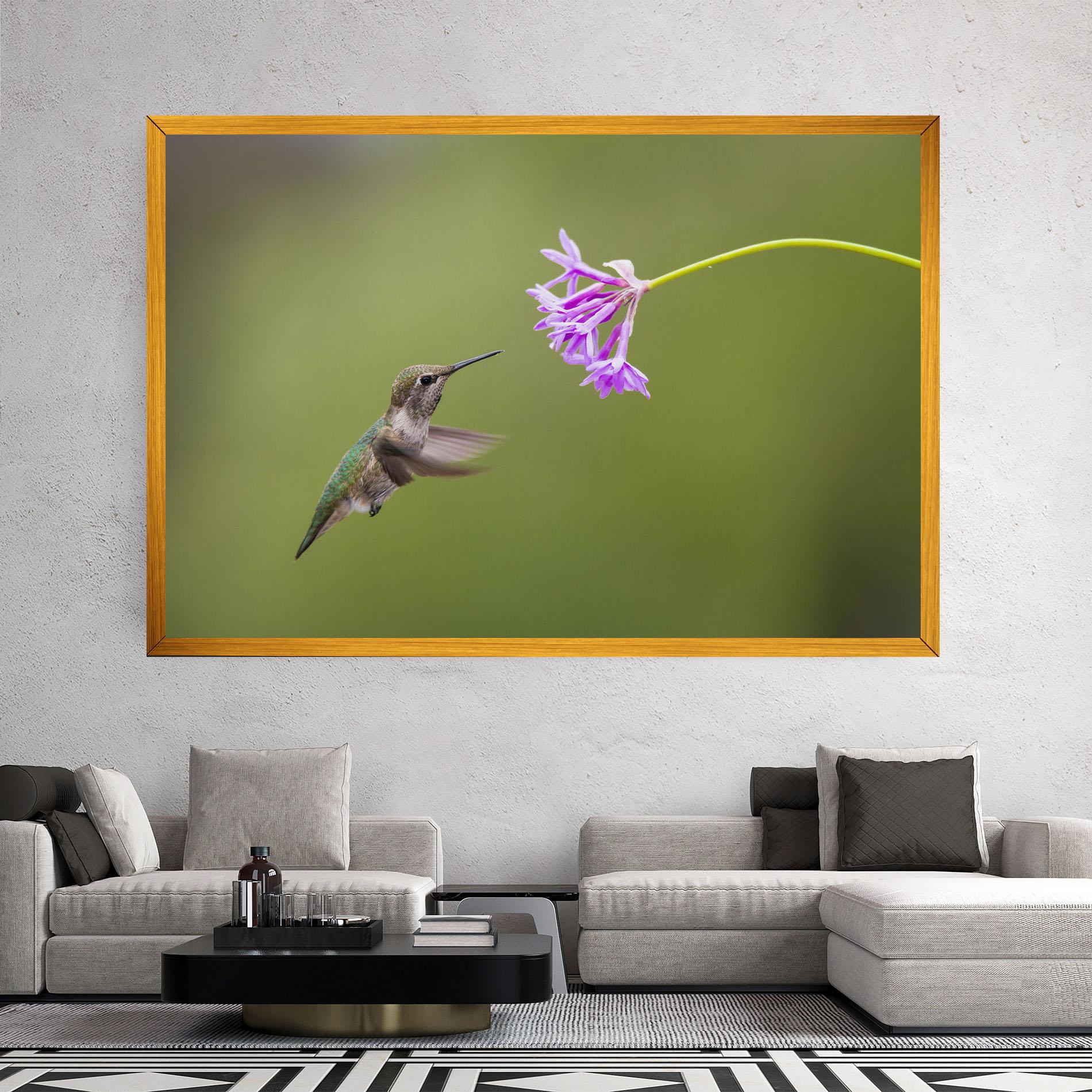 Tablou Canvas Cute Hummingbird mockup 2