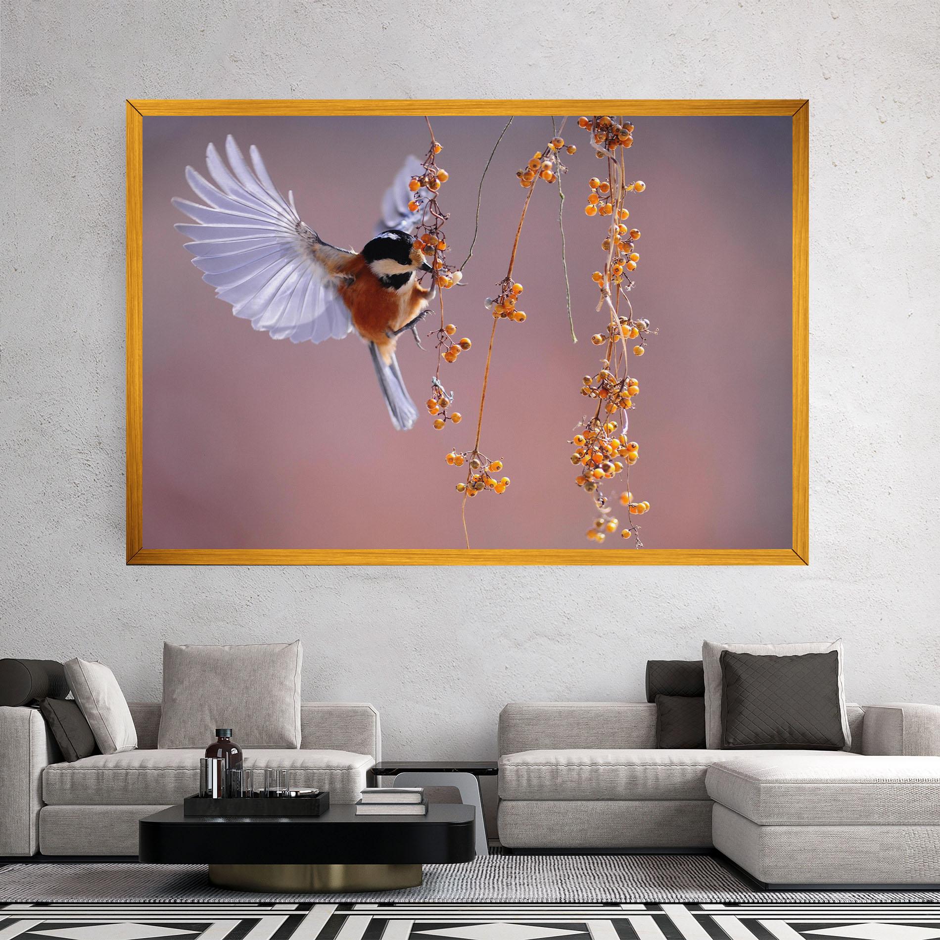 Tablou Canvas Woodpecker mockup 2