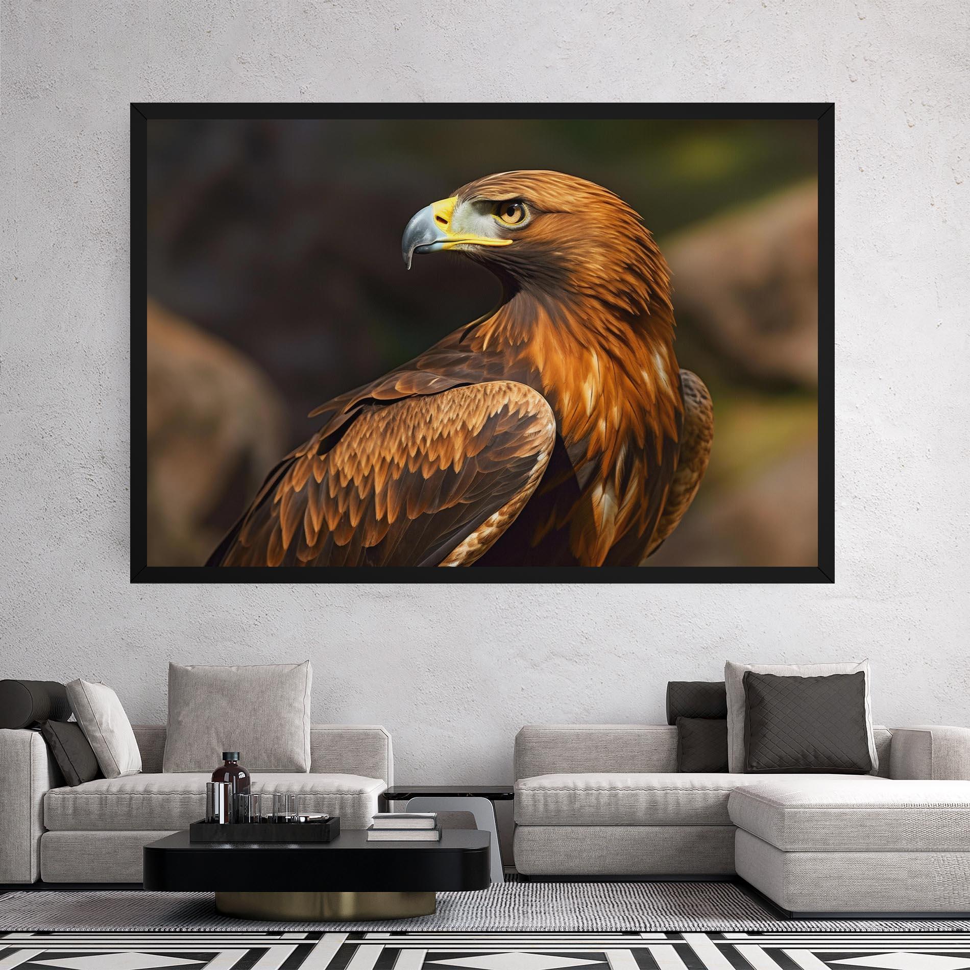 Tablou Canvas Brown Eagle mockup 2
