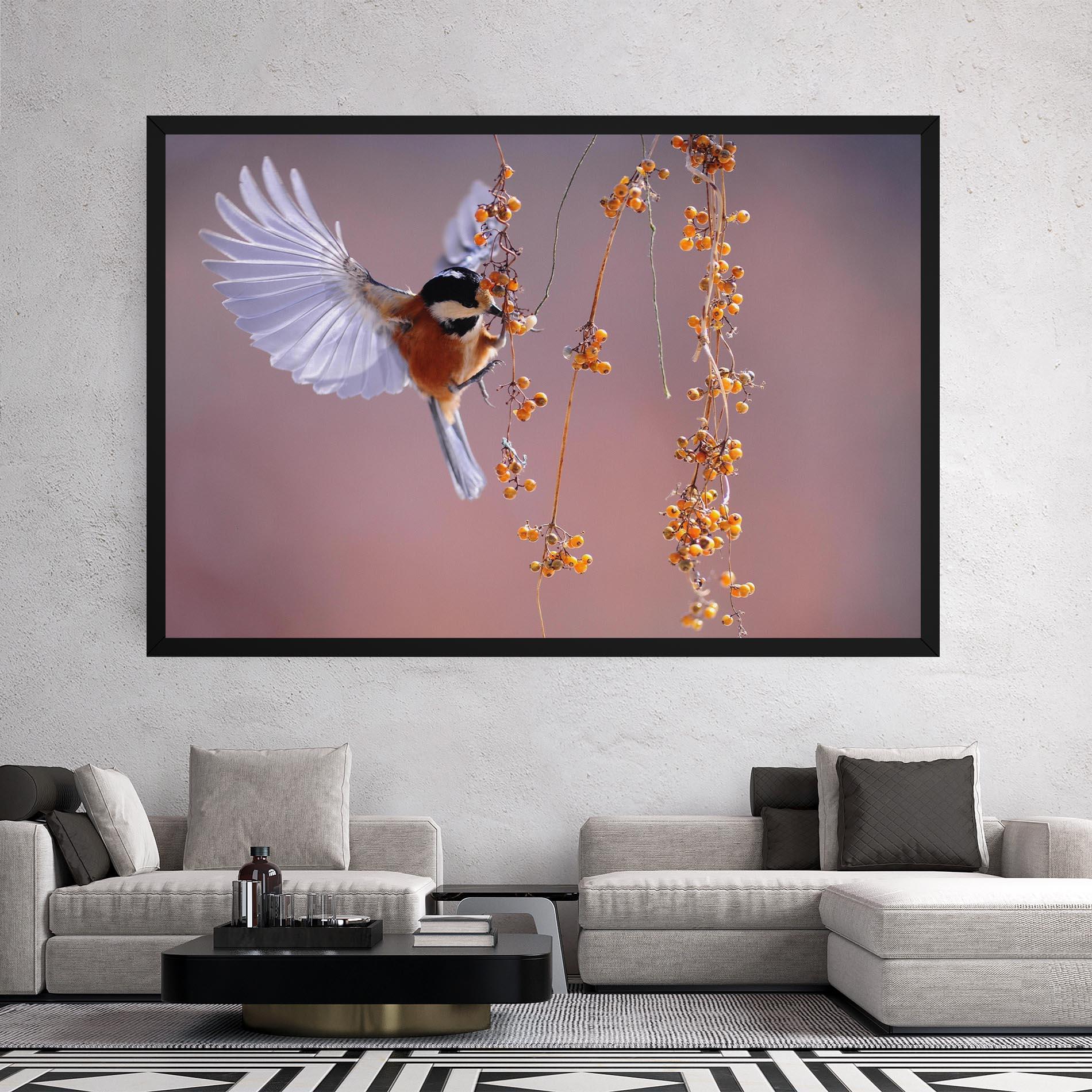 Tablou Canvas Woodpecker mockup 2