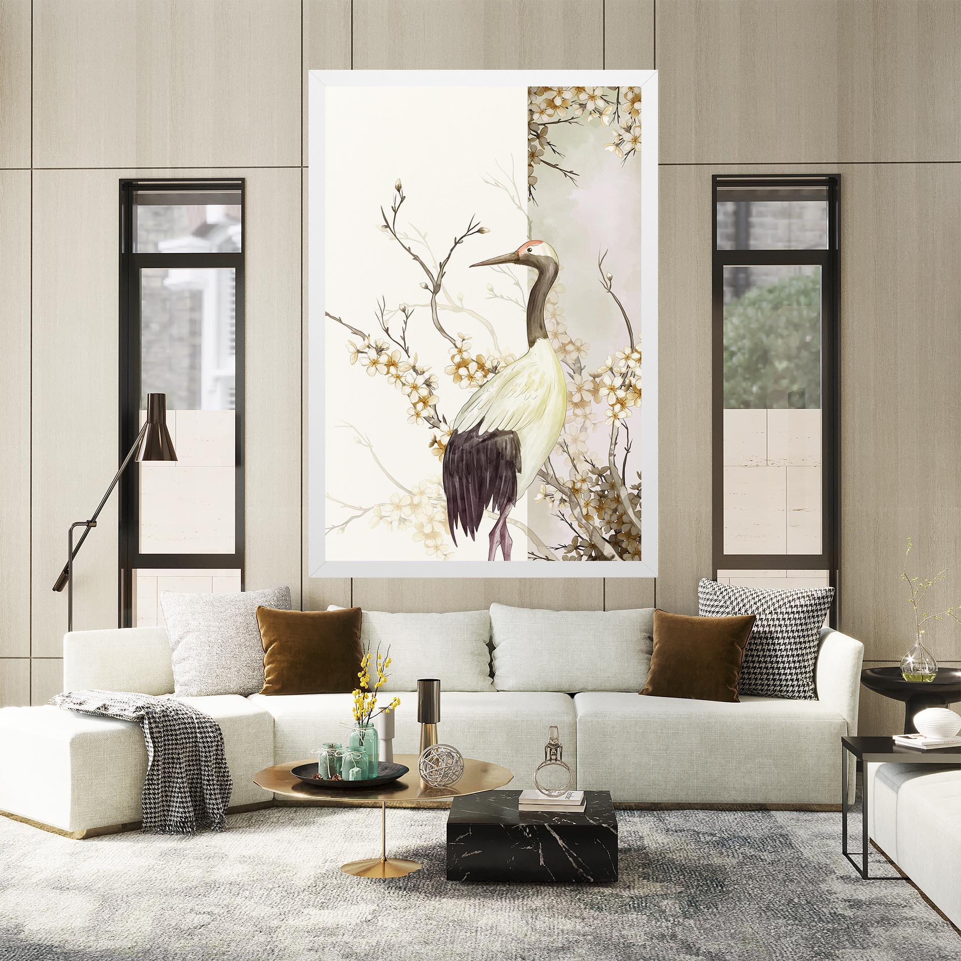 Tablou Canvas Asian Bird mockup 2