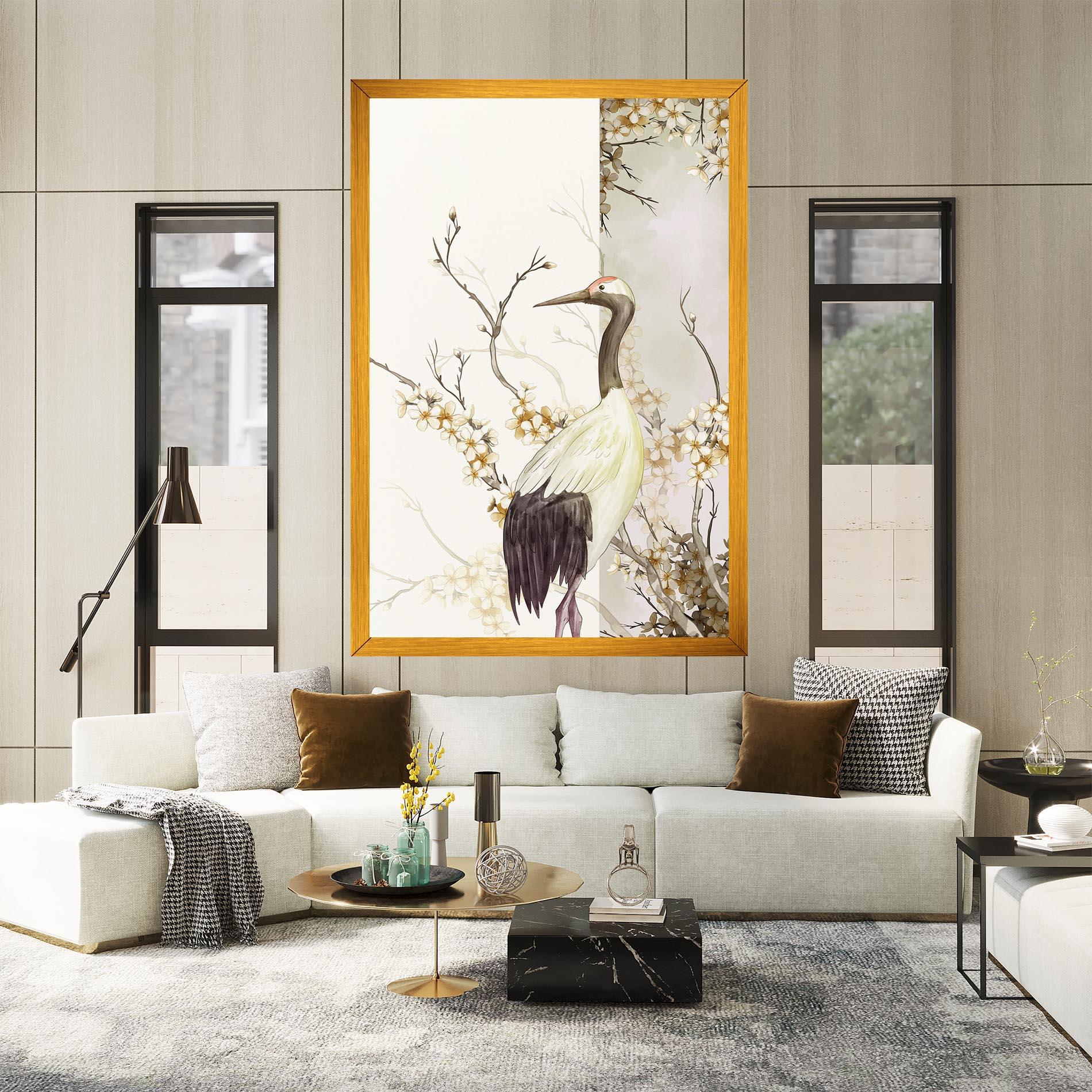 Tablou Canvas Asian Bird mockup 2