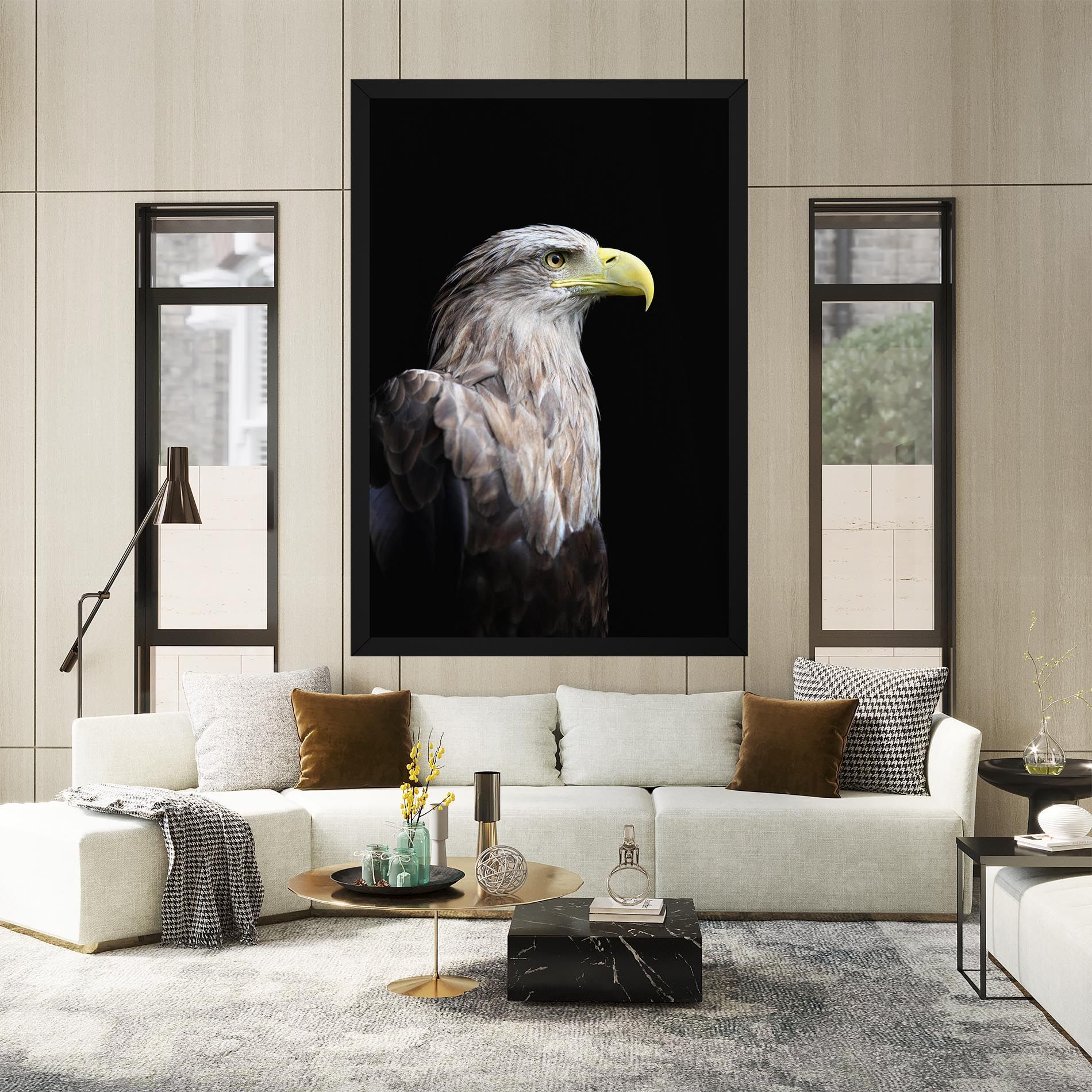 Close Up Eagle mockup 2