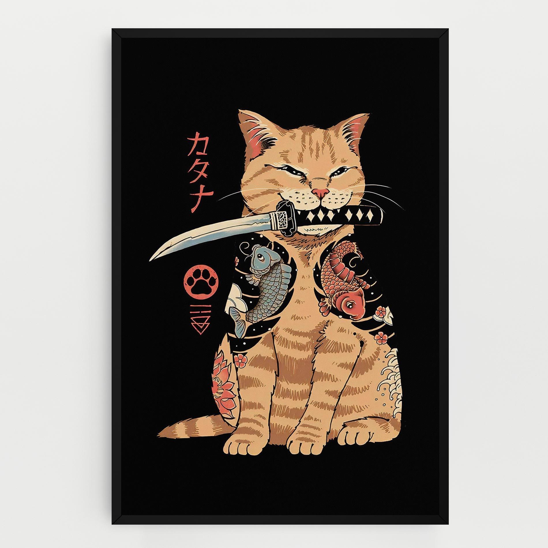 Tablou Canvas Catana mockup 0