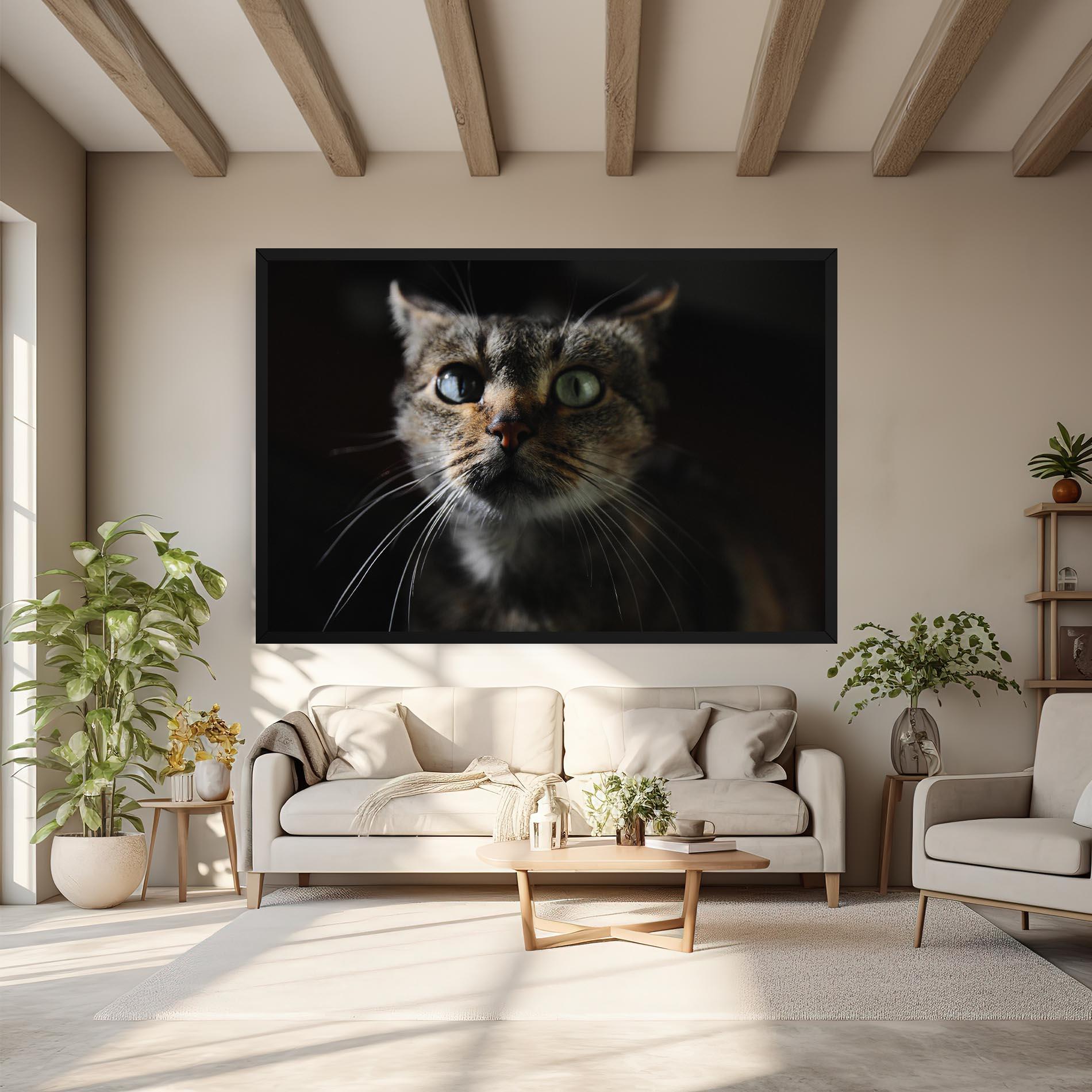 Tablou Canvas Playful Cat mockup 6