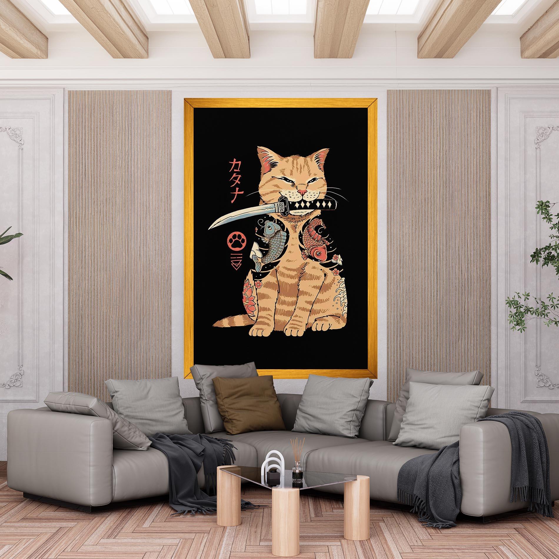 Tablou Canvas Catana mockup 6