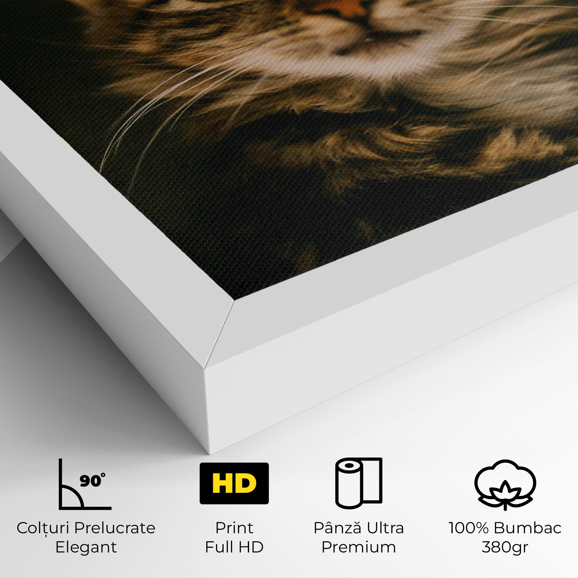 Tablou Canvas Amazed Cat mockup 4