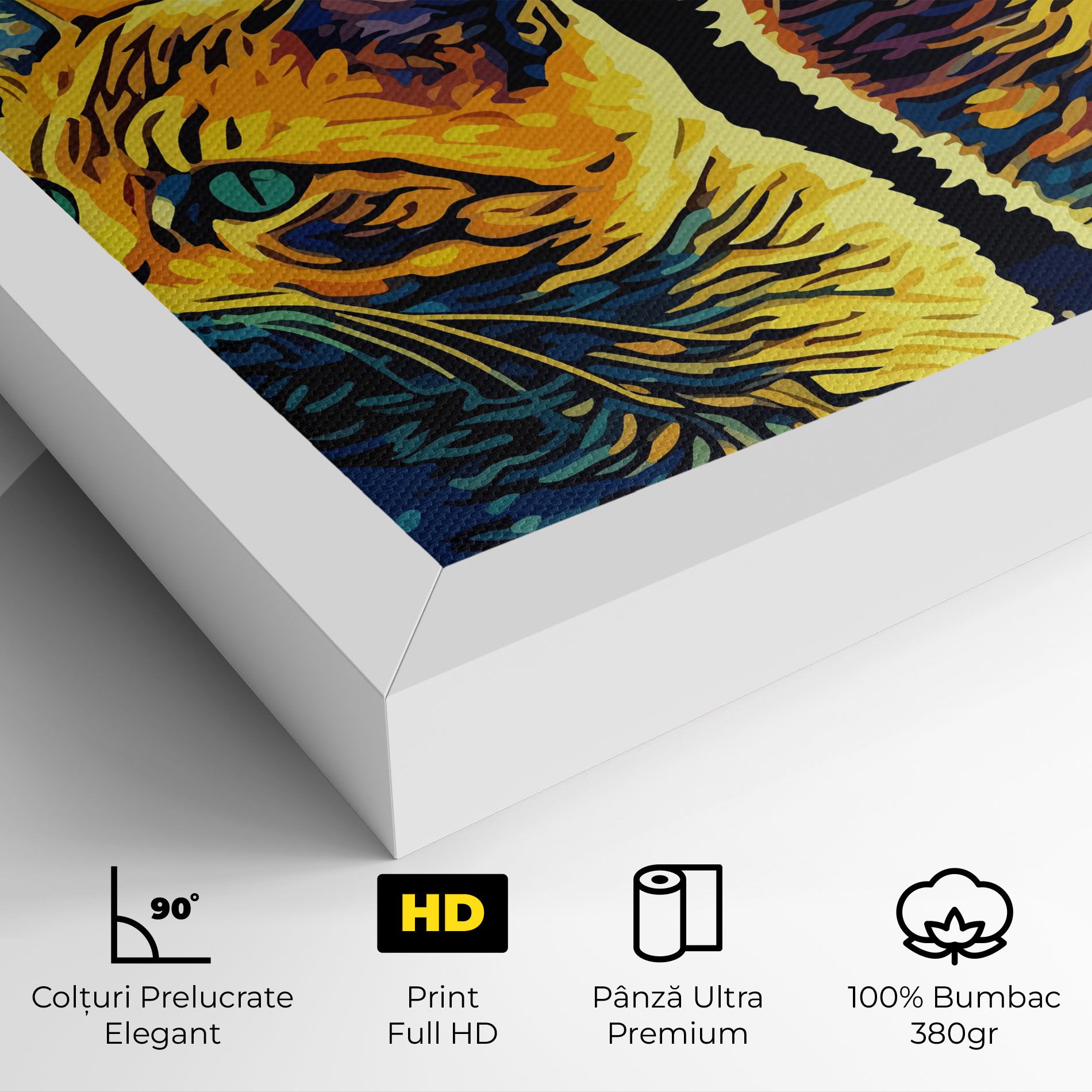 Cat Painting mockup 4