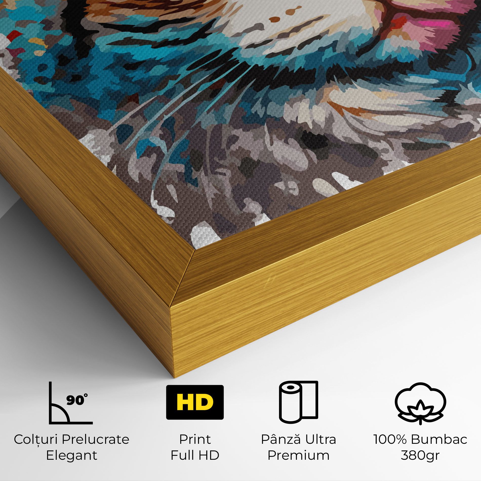 Blue Eyes Cat mockup 4