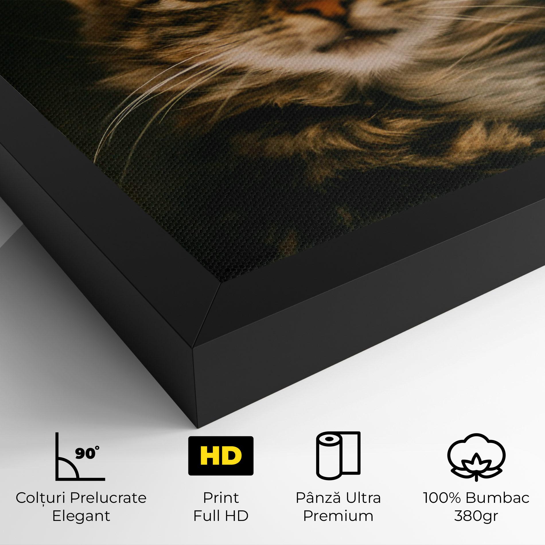 Tablou Canvas Amazed Cat mockup 4