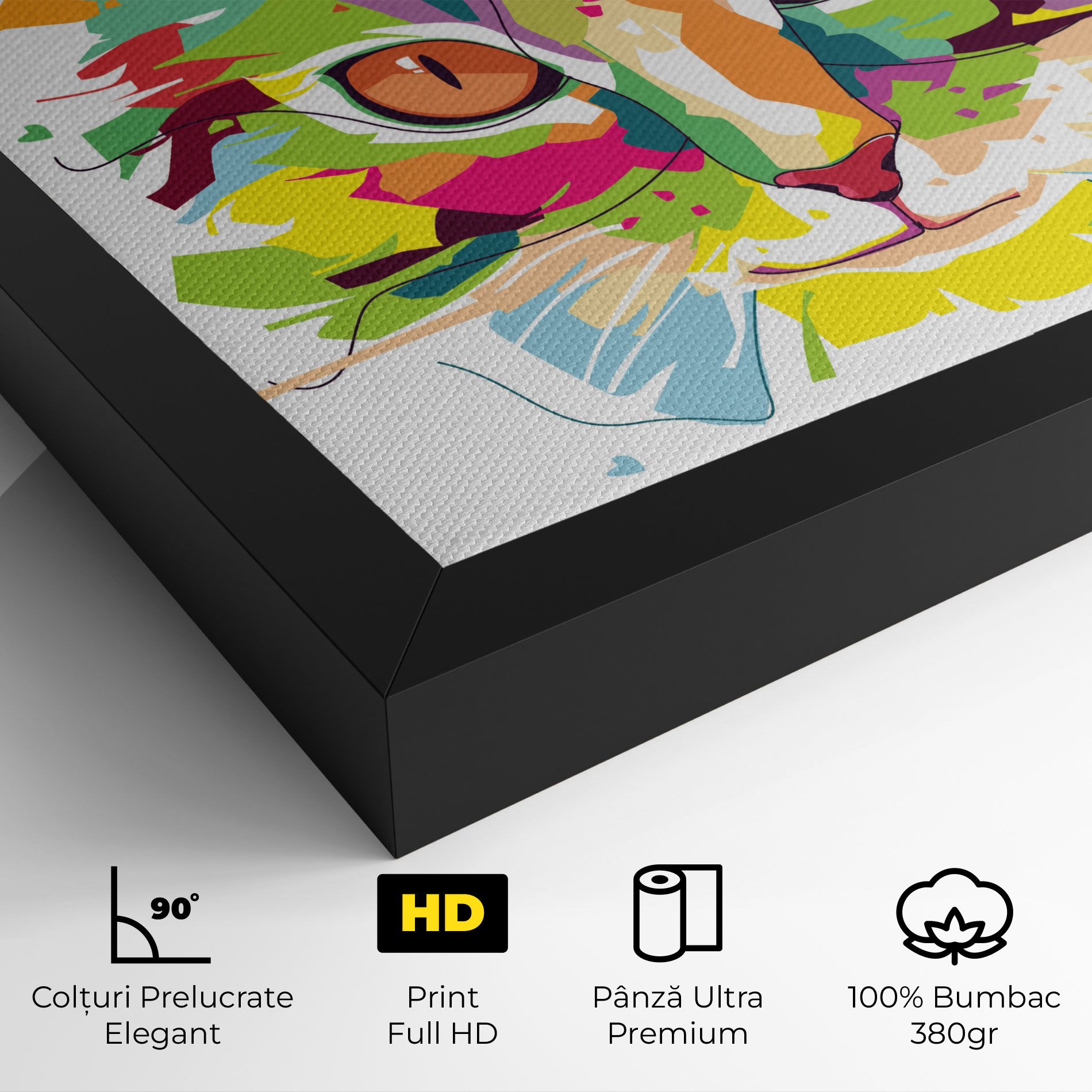 Cat Art Close Up mockup 4