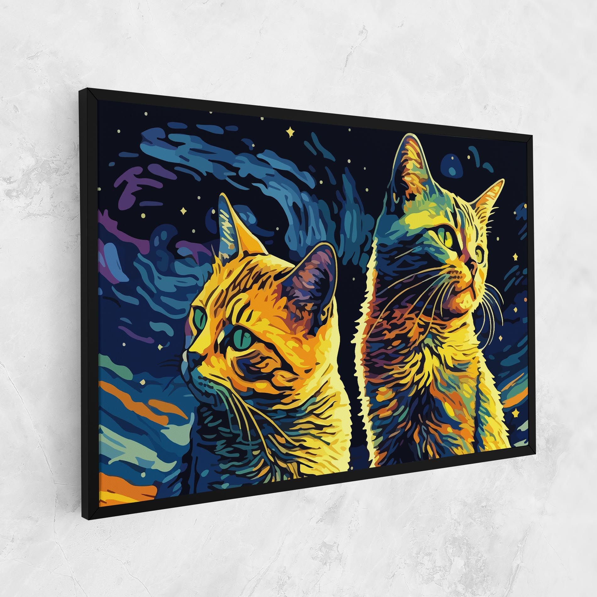 Cat Painting mockup 1