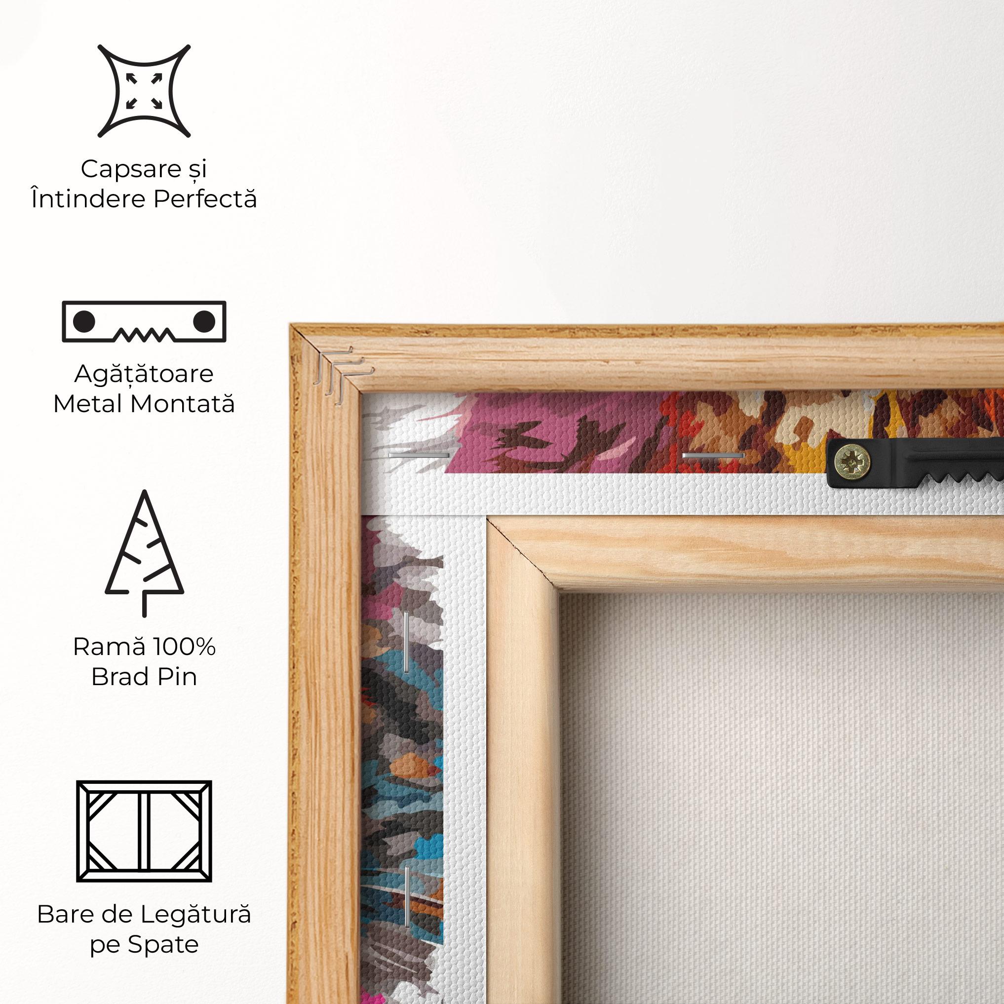 Tablou Canvas Blue Eyes Cat mockup 5