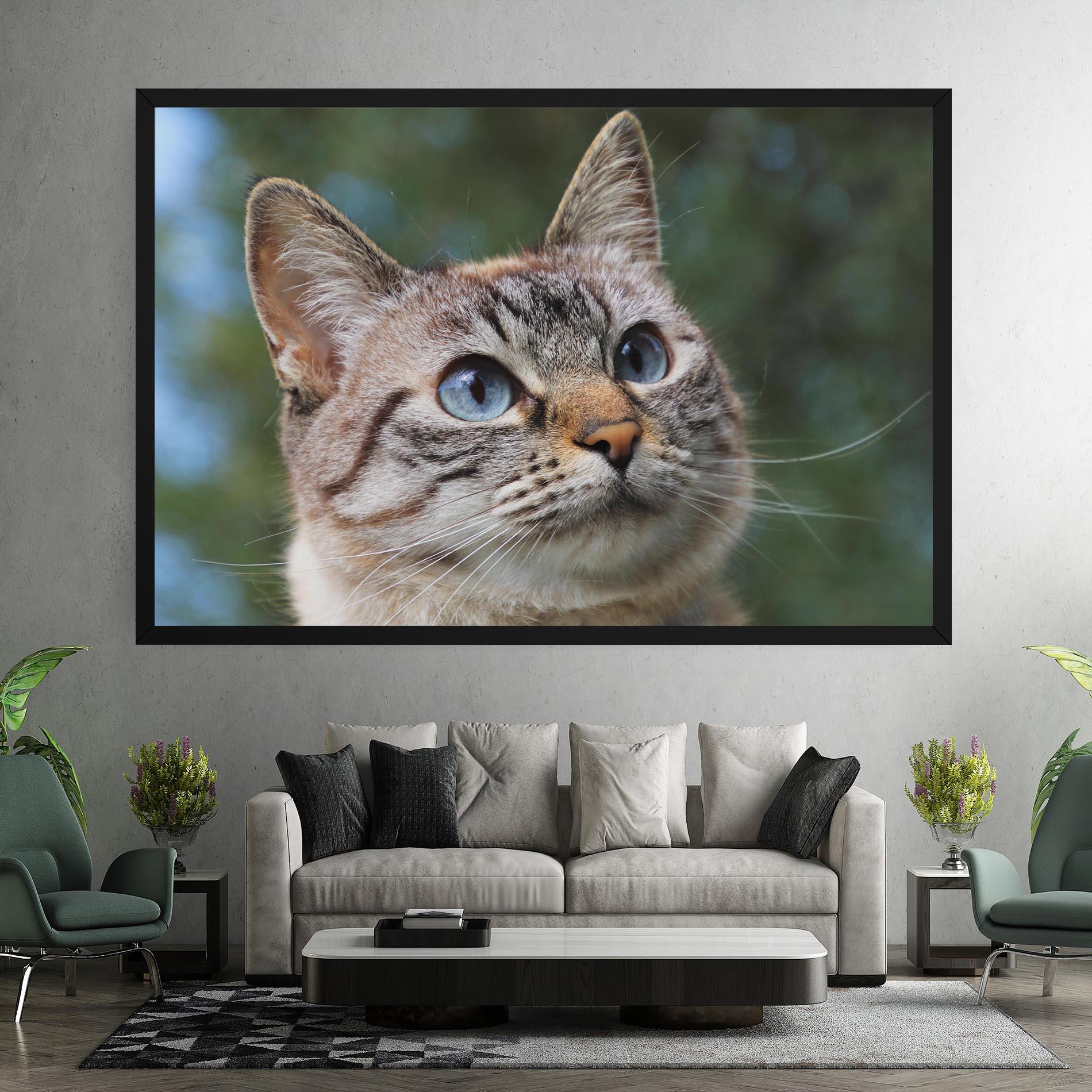 Tablou Canvas Blue Eyes Cutie mockup 7