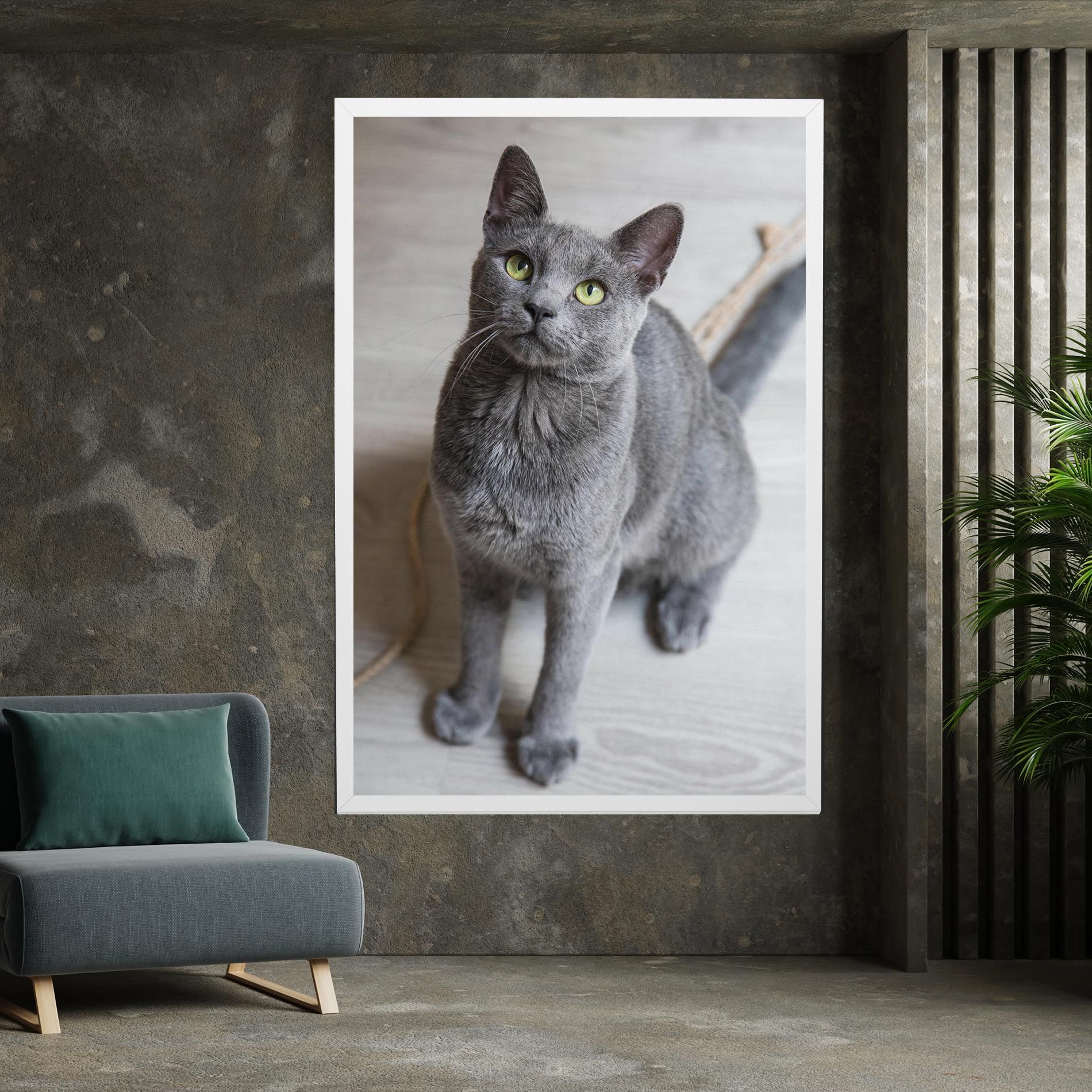 Grey Green Cat Eyes mockup 7
