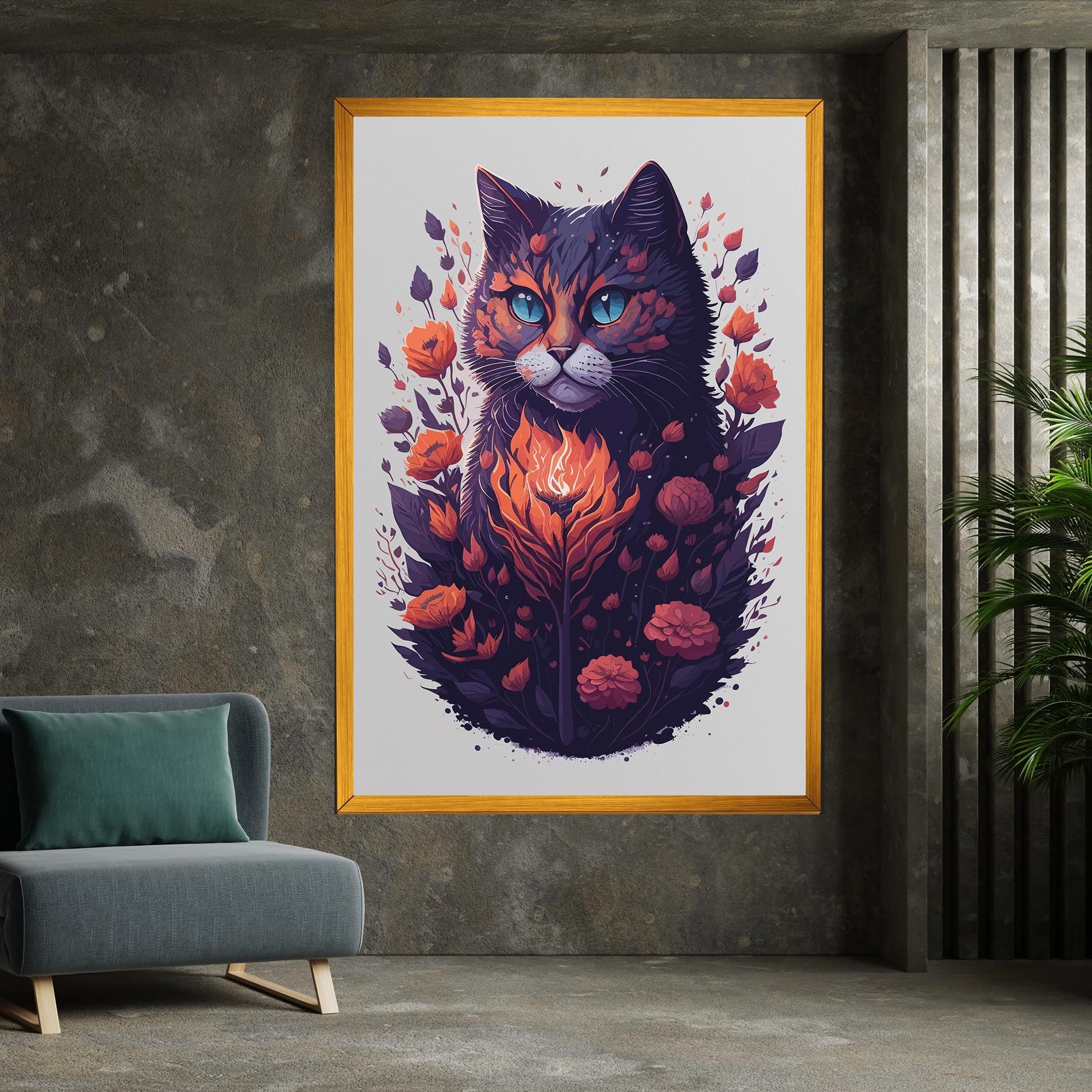 Fire Cat mockup 7