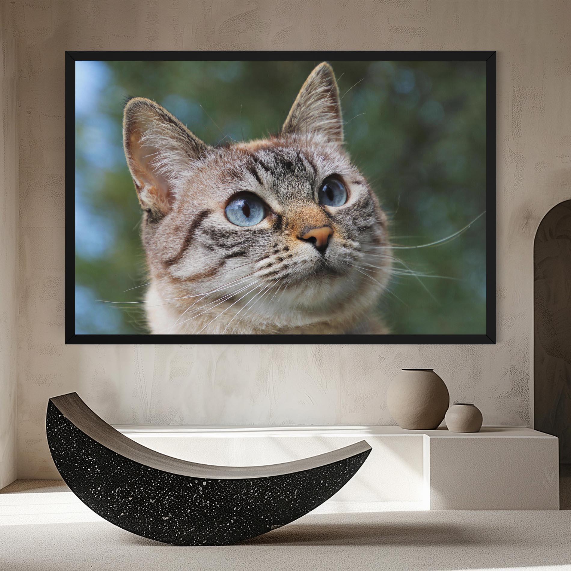 Tablou Canvas Blue Eyes Cutie mockup 8