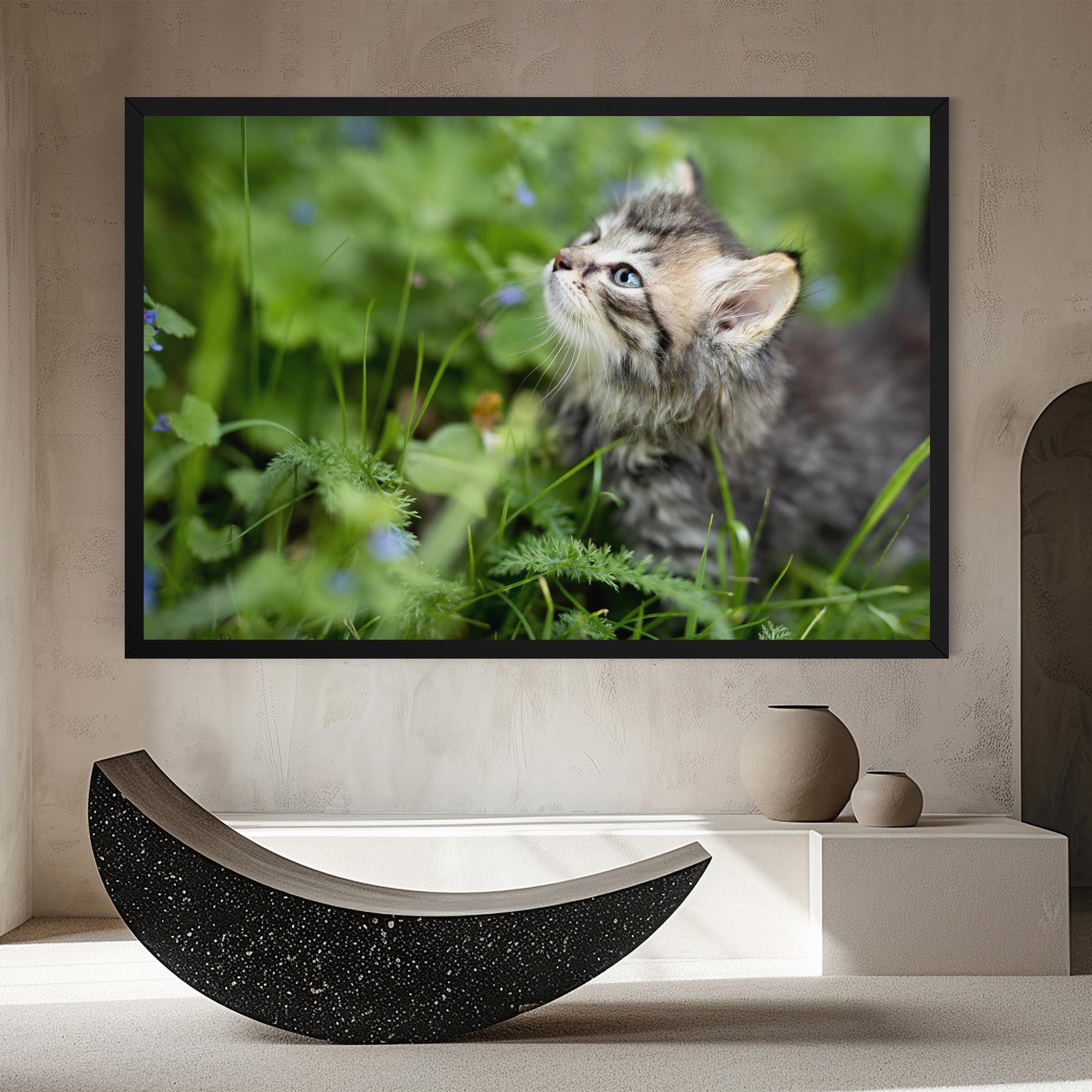 Tablou Canvas Brown Baby Cat mockup 8