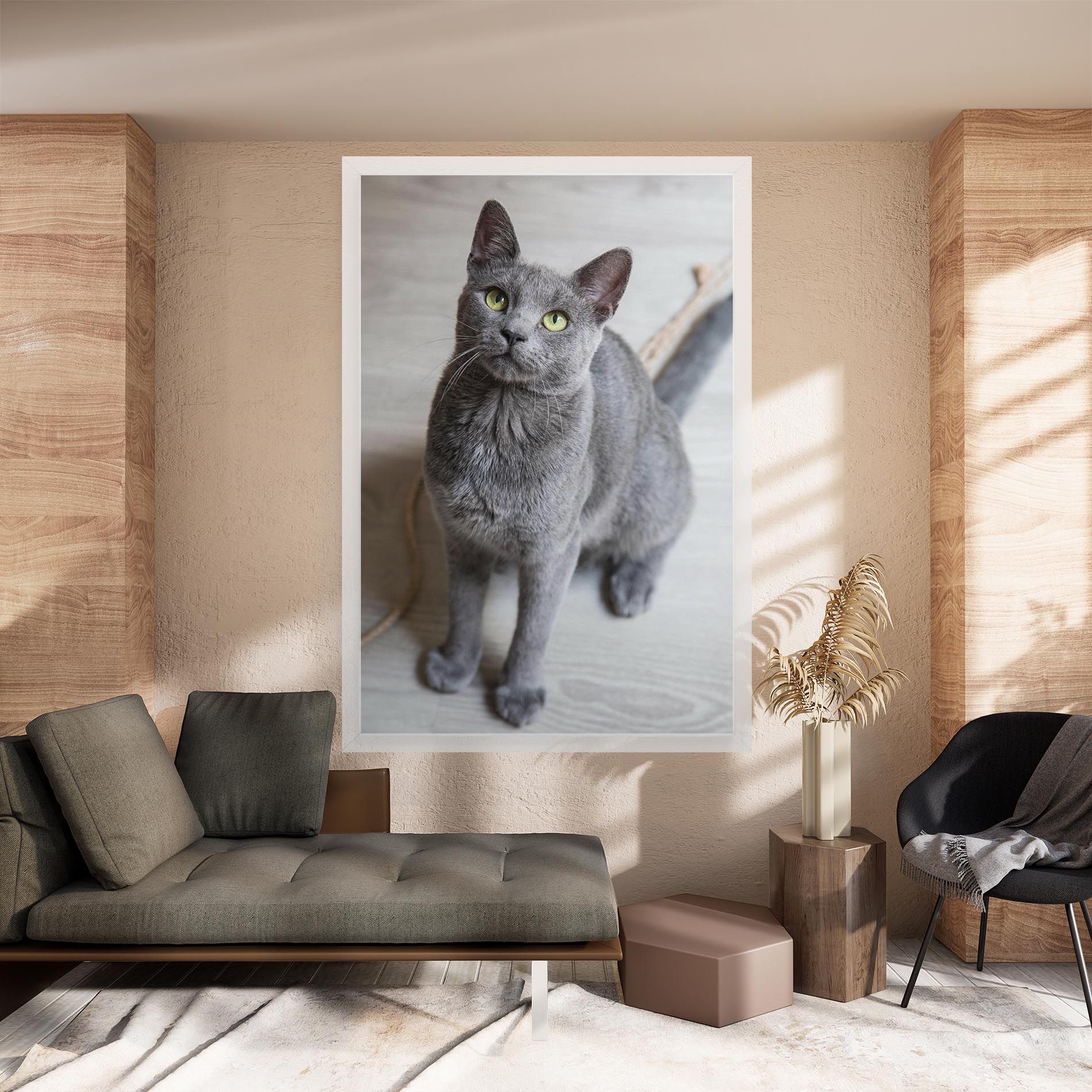 Grey Green Cat Eyes mockup 8