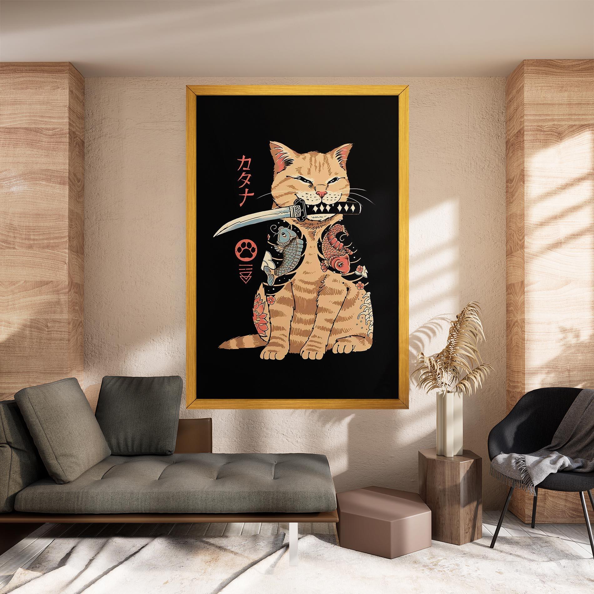 Tablou Canvas Catana mockup 8