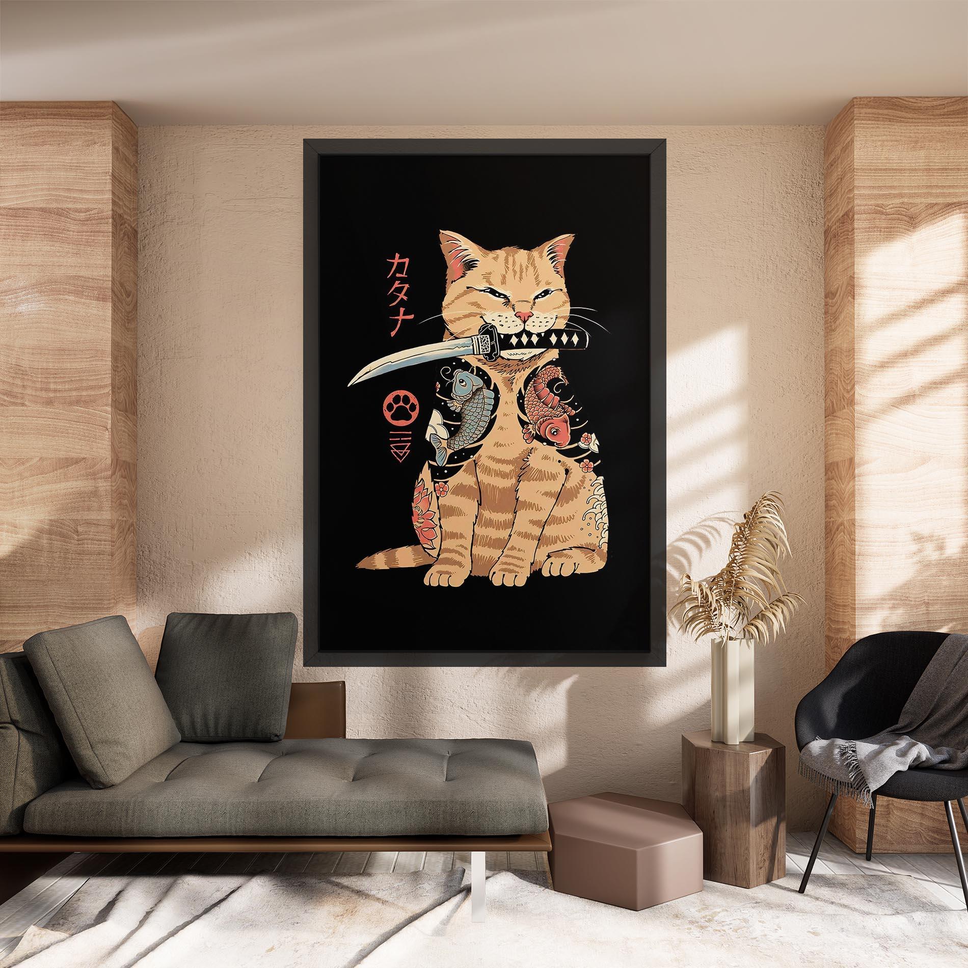 Tablou Canvas Catana mockup 8