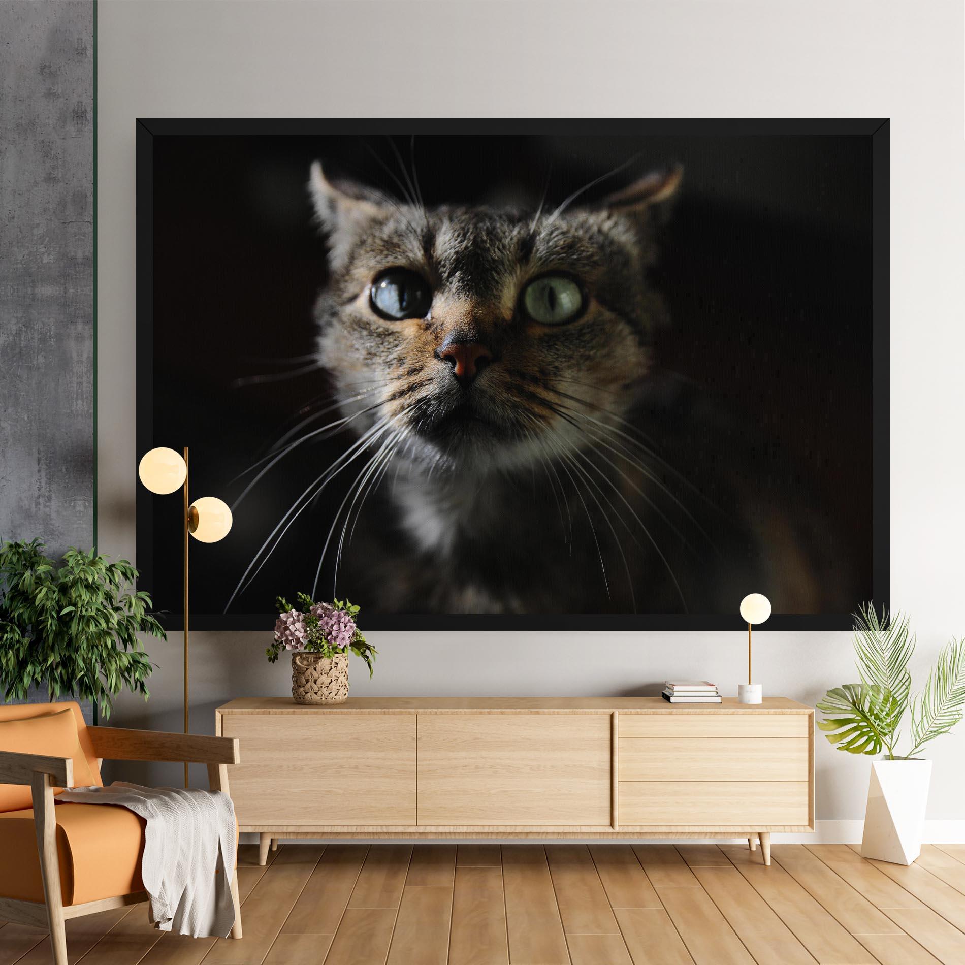 Tablou Canvas Playful Cat mockup 9