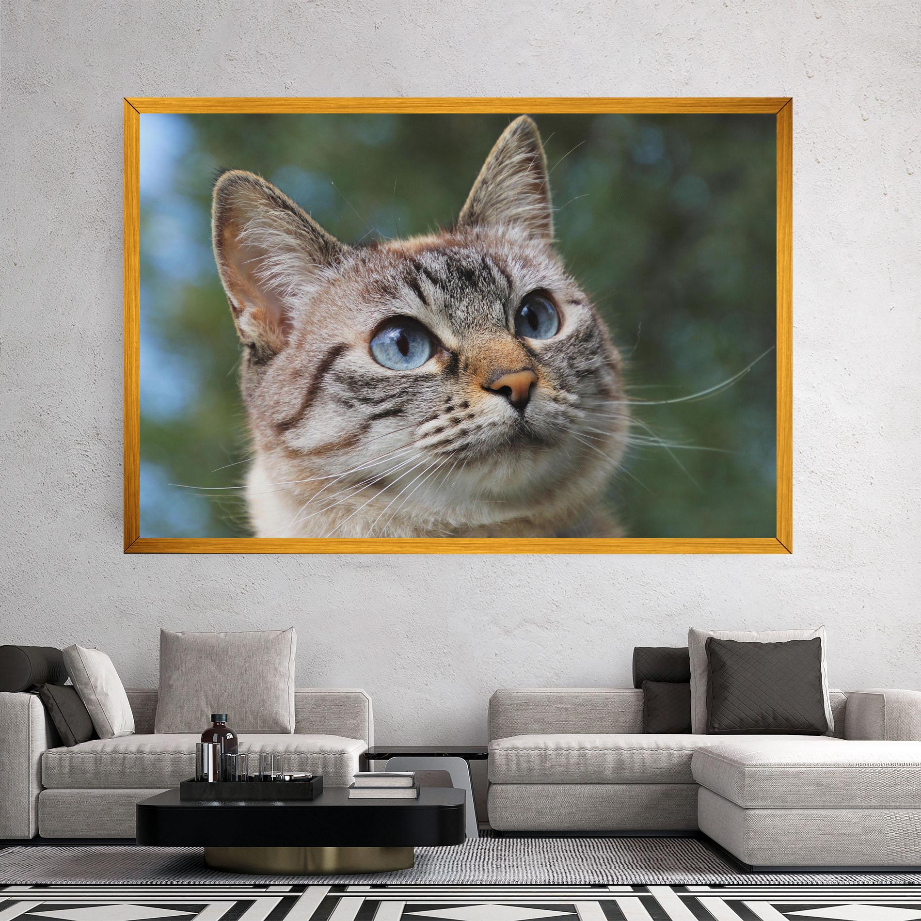 Tablou Canvas Blue Eyes Cutie mockup 2