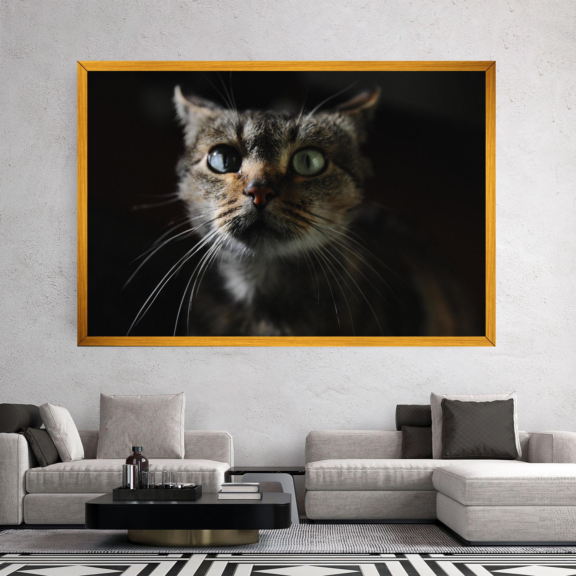 Tablou Canvas Playful Cat mockup 2