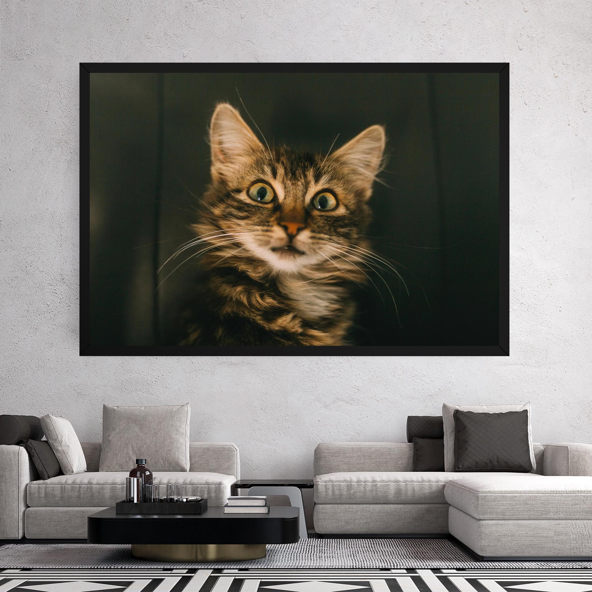 Amazed Cat mockup 2