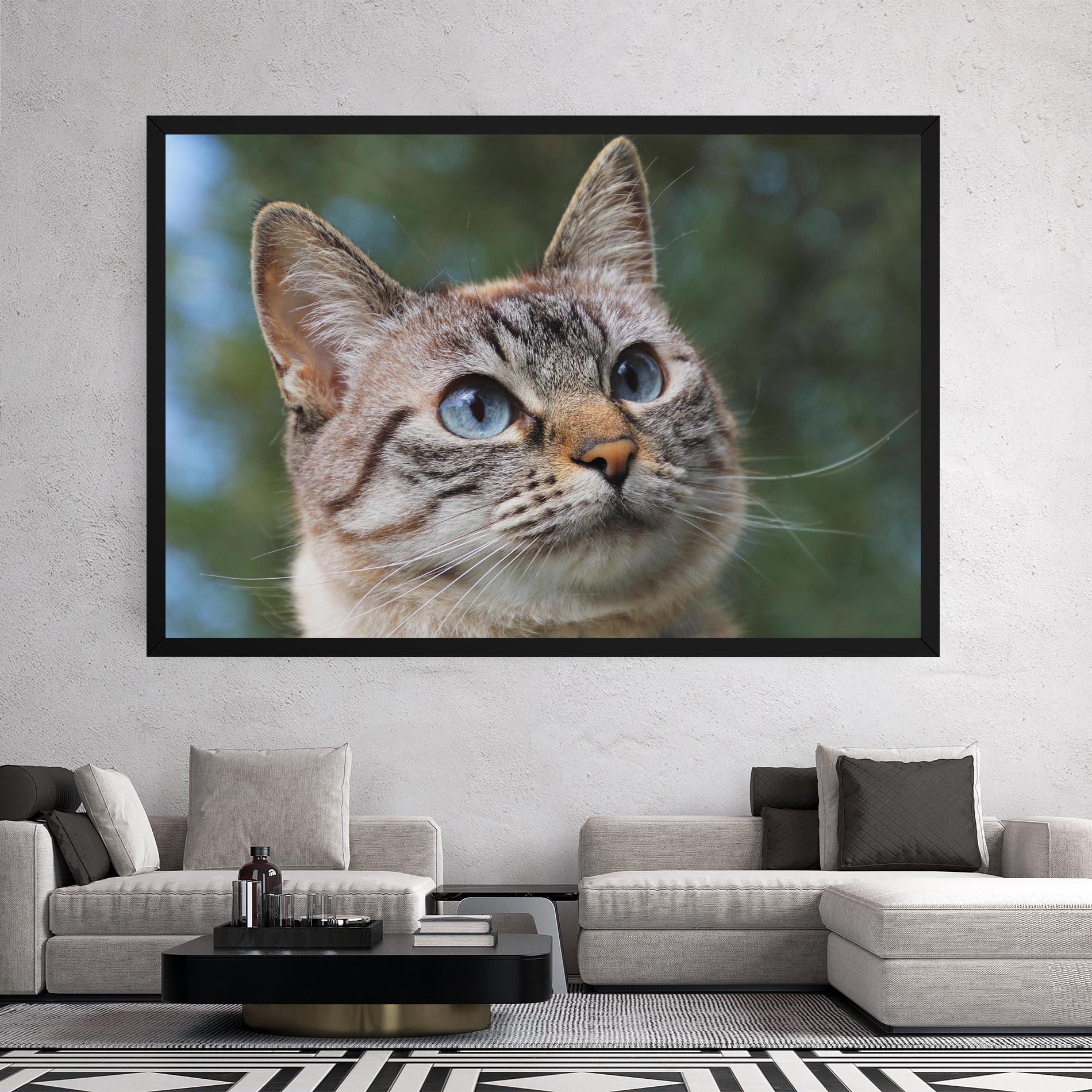 Tablou Canvas Blue Eyes Cutie mockup 2