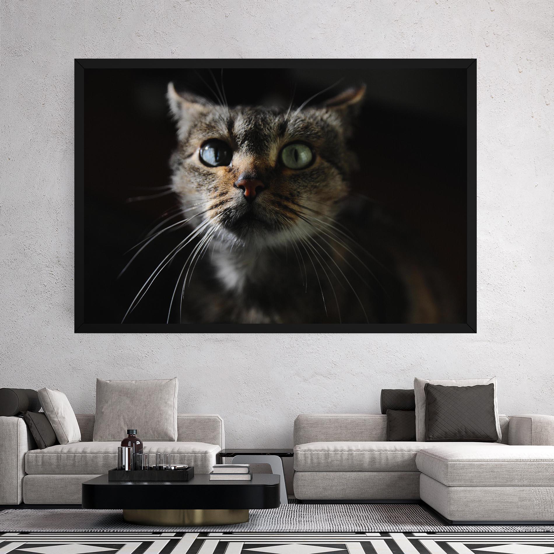 Tablou Canvas Playful Cat mockup 2