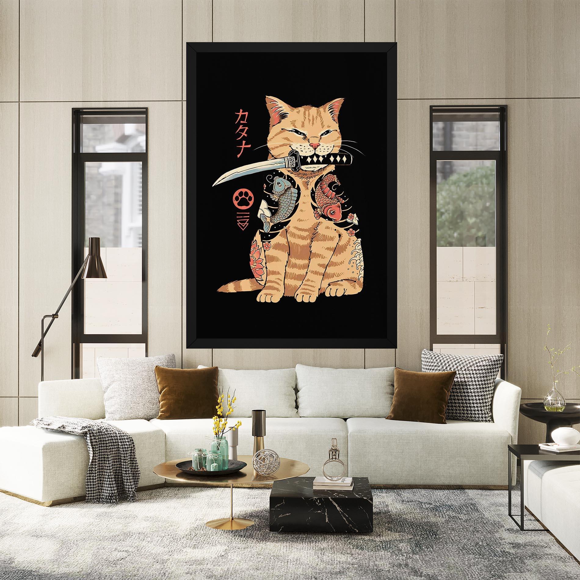 Tablou Canvas Catana mockup 2