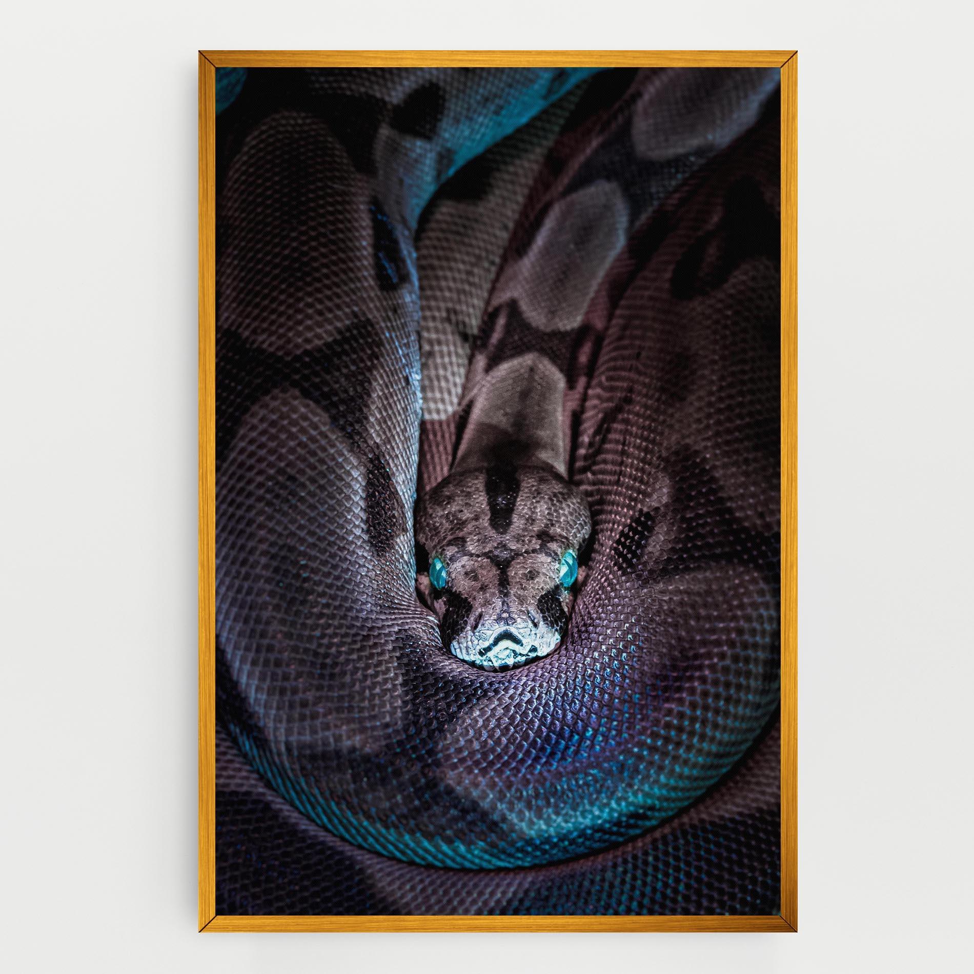 Tablou Canvas Vibrant Snake mockup 0
