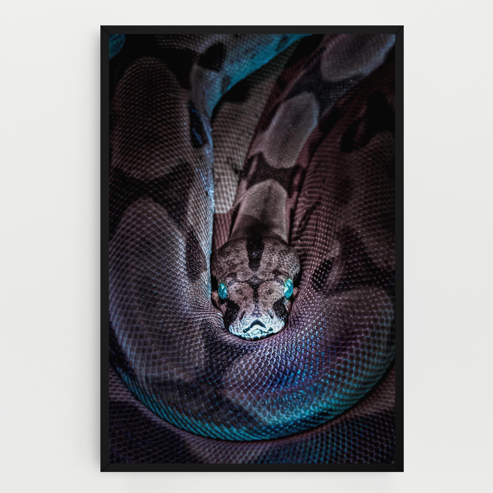 Tablou Canvas Vibrant Snake mockup 0